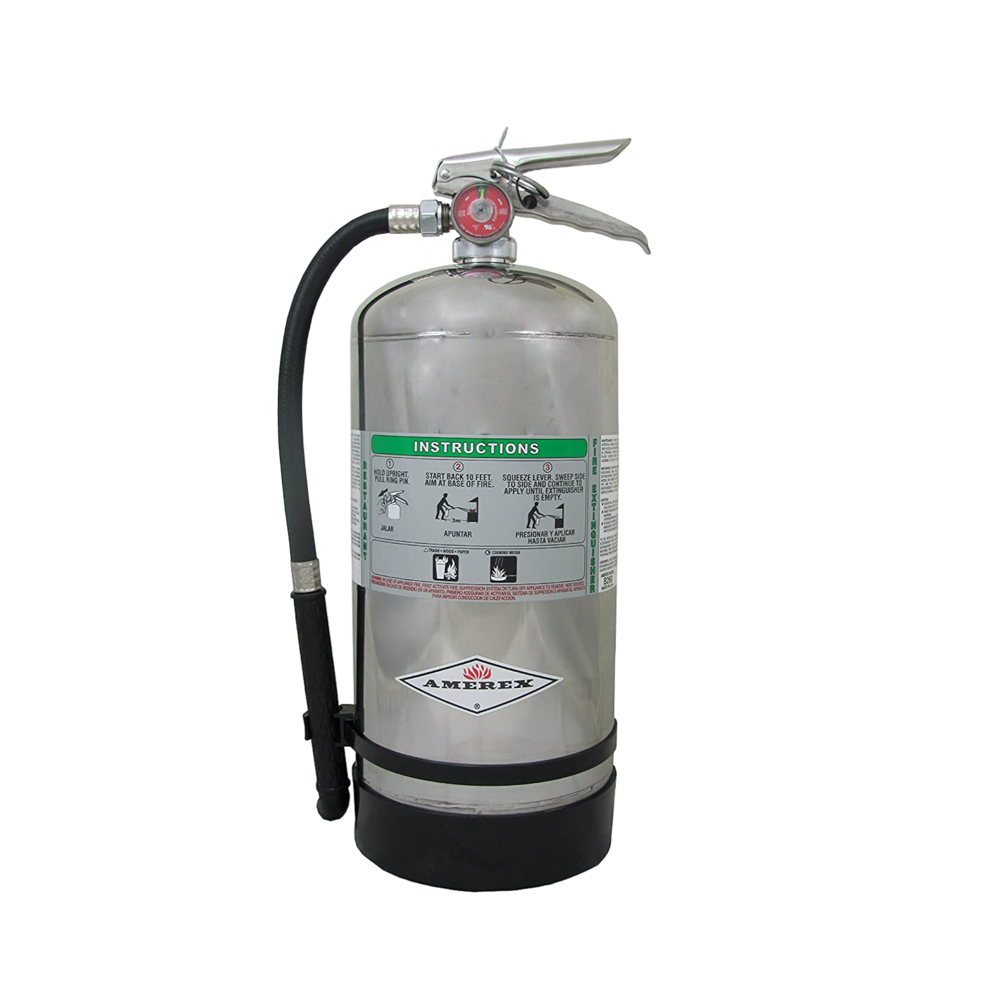 Amerex B260, 6 Liter Wet Chemical Class A K Fire Extinguisher - Pro-Distributing