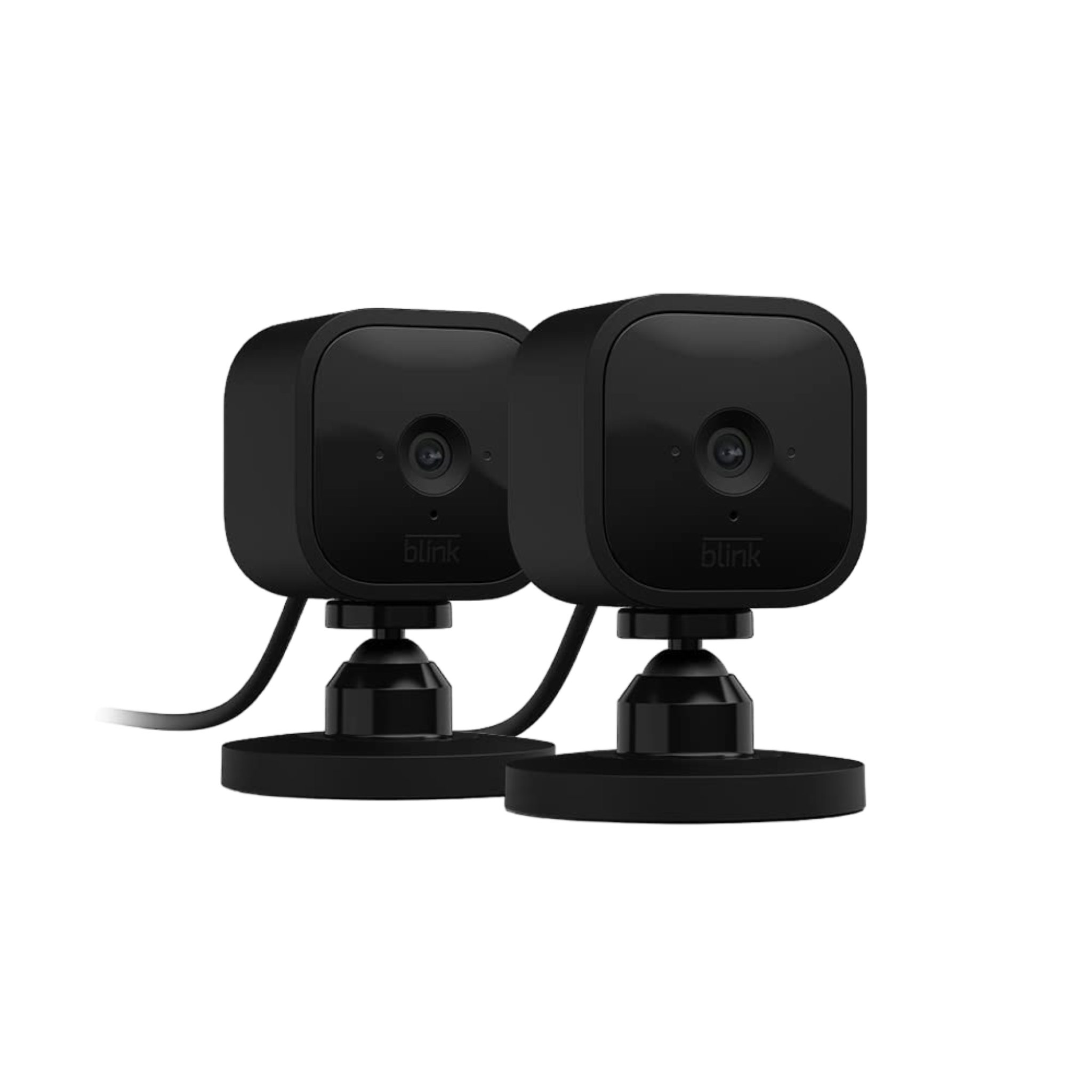 2 Pack Blink Mini Indoor 1080p Wi-Fi Security Camera with Motion Detec