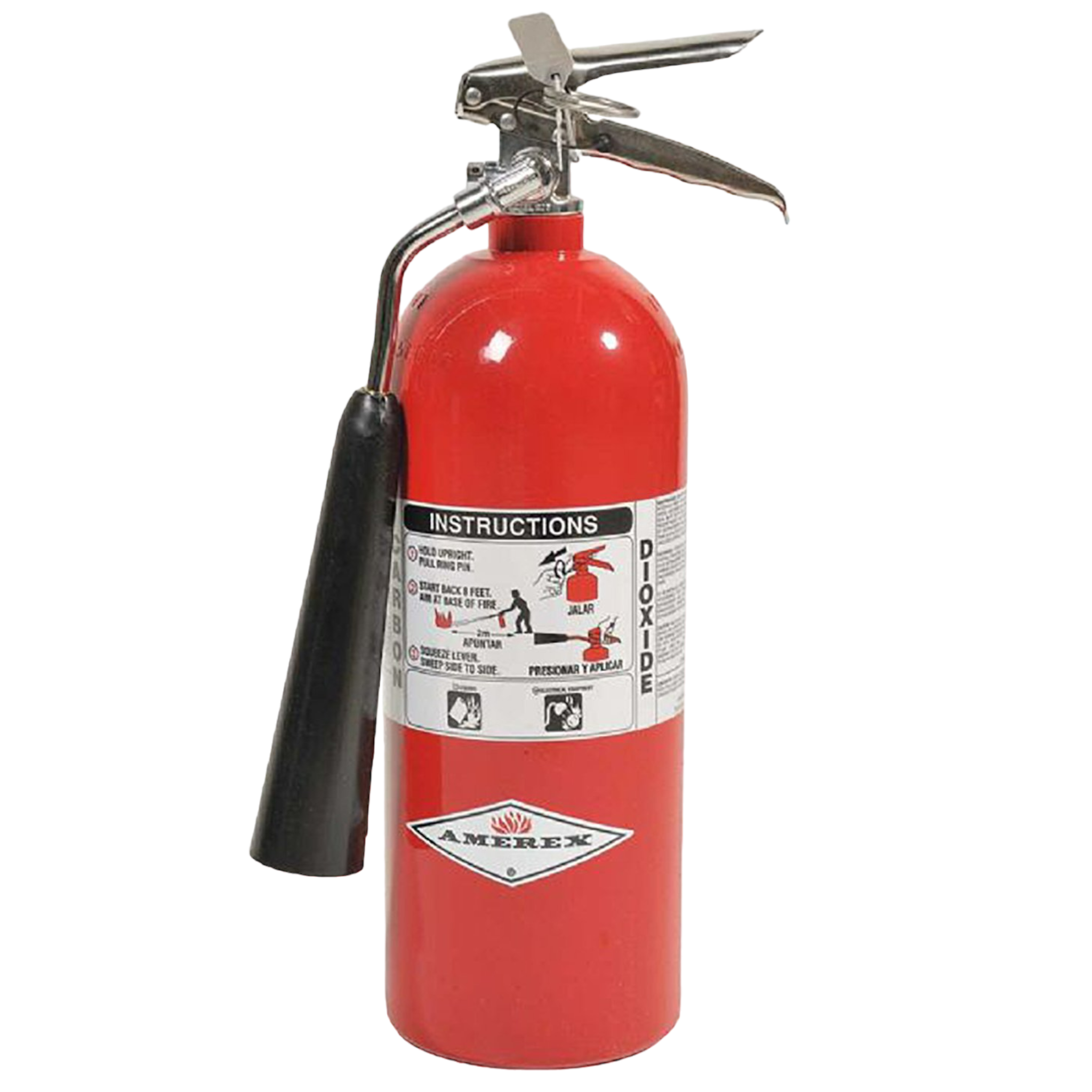 Amerex 322, 5lb Carbon Dioxide Class B C Fire Extinguisher - Pro-Distributing