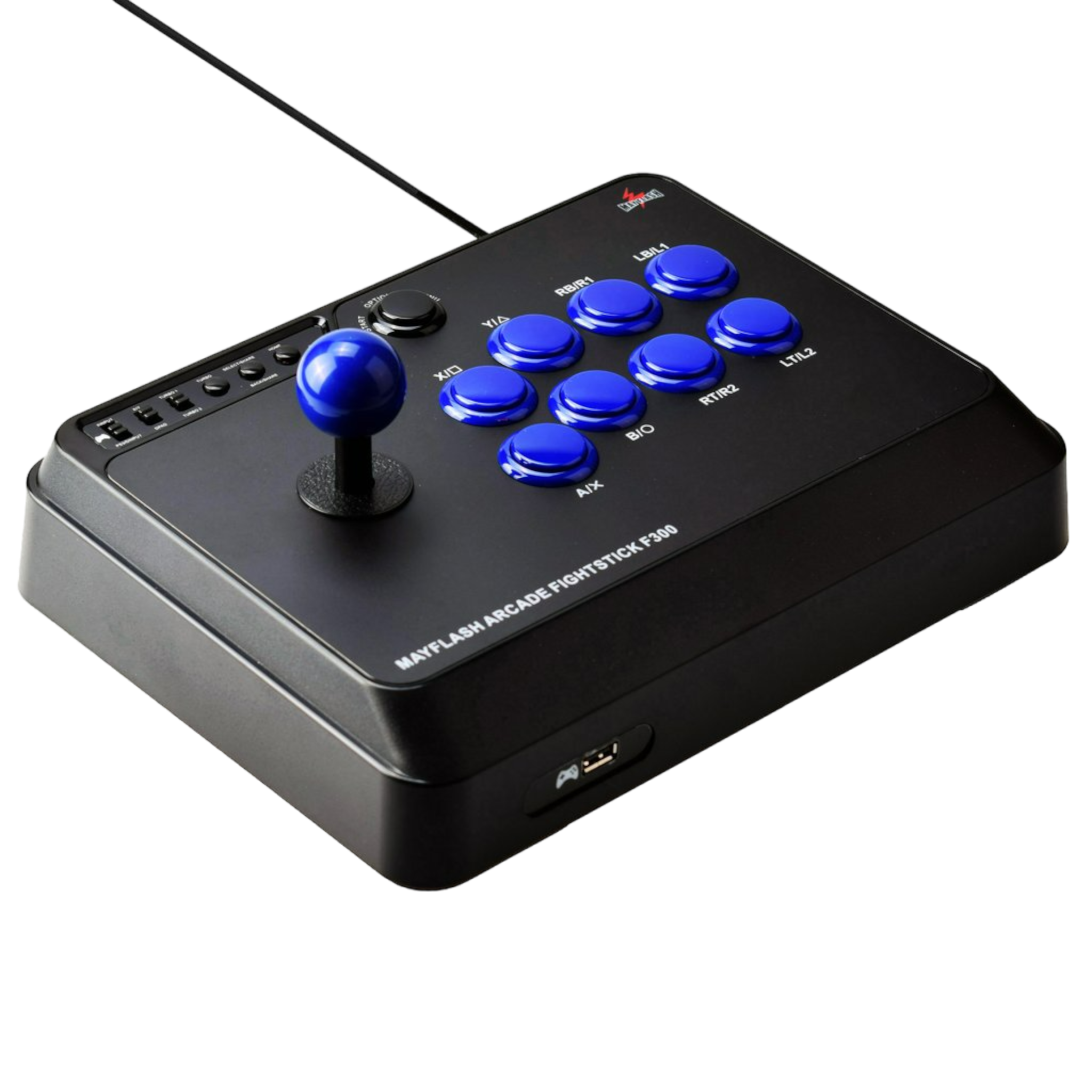 Mayflash F300 Arcade Fight Stick Joystick - blue - Pro-Distributing