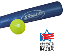 Blitzball Bat & Blitzball 6 Pack (6 bats & 6 balls) - Each bat and ball combo is in its own package - Pro-Distributing
