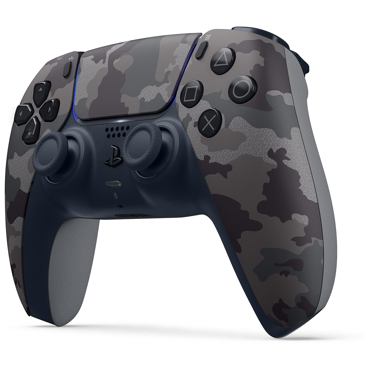 Sony Playstation 5 Digital Edition with Extra Gray Camo Controller and FPS Grip Kit Bundle - Pro-Distributing