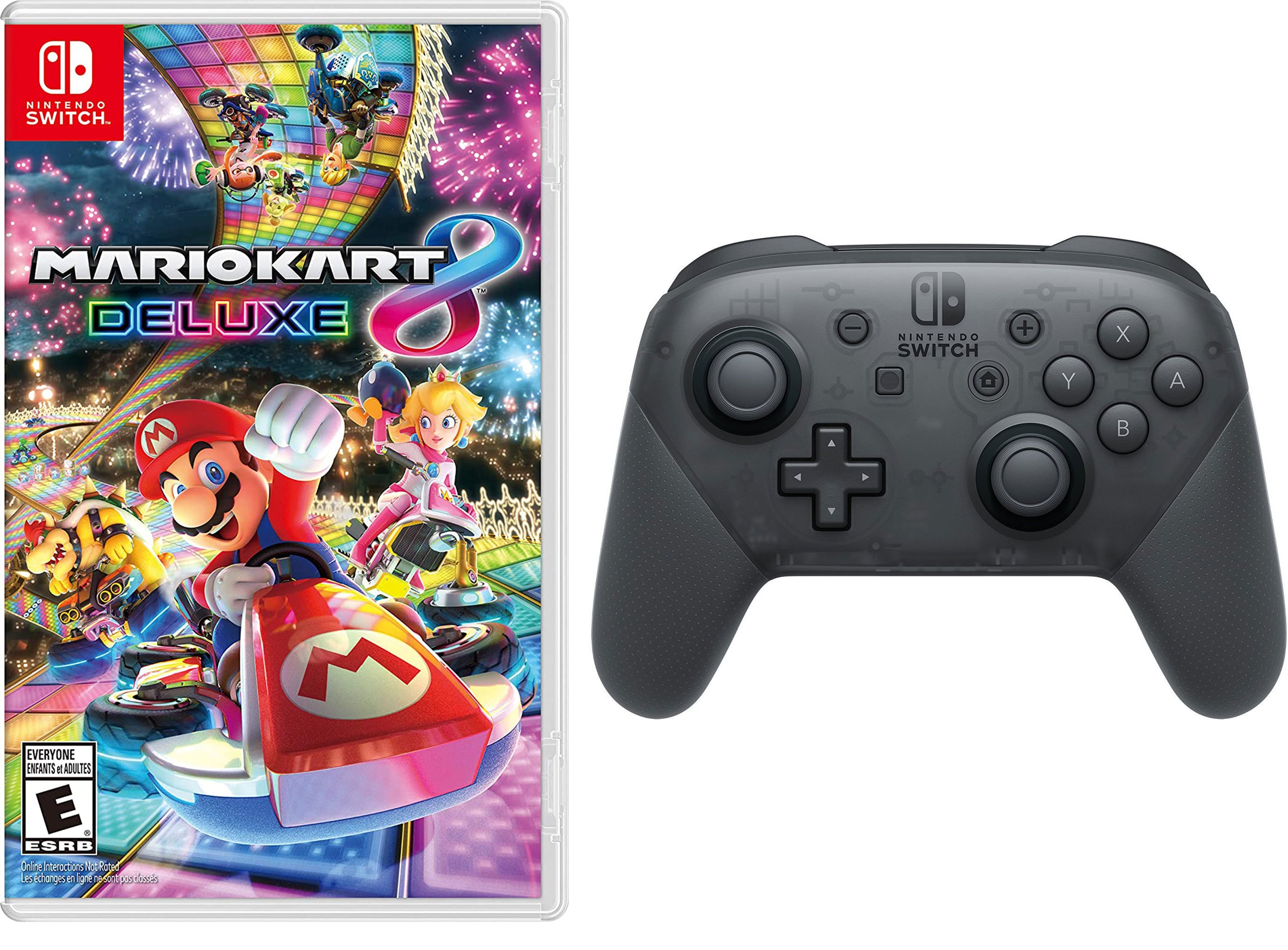 Mario Kart 8 Deluxe Nintendo Switch and Pro Controller - Pro-Distributing