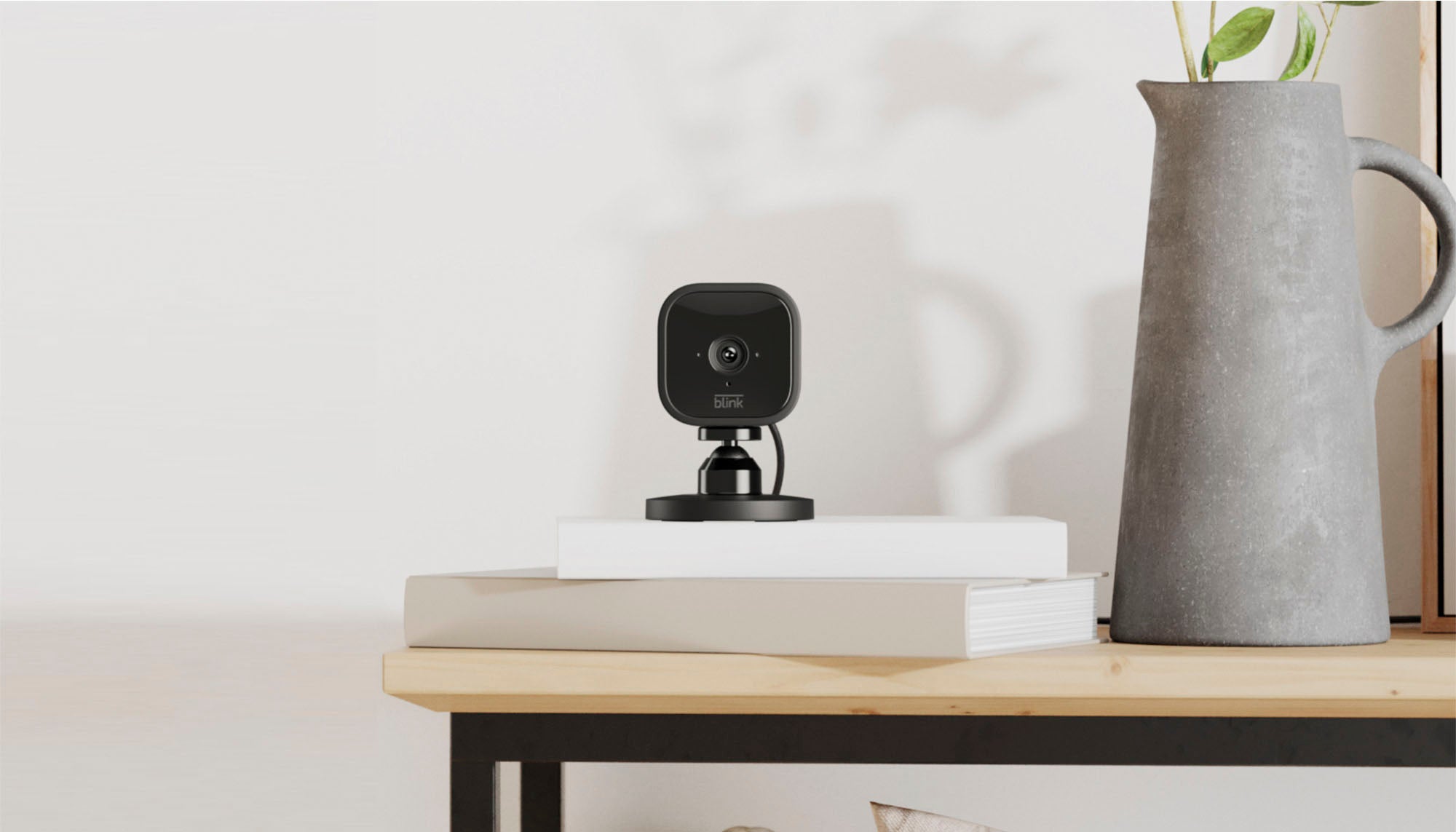 2 Pack Blink Mini Indoor 1080p Wi-Fi Security Camera with Motion Detection, Night Vision - Black - Pro-Distributing