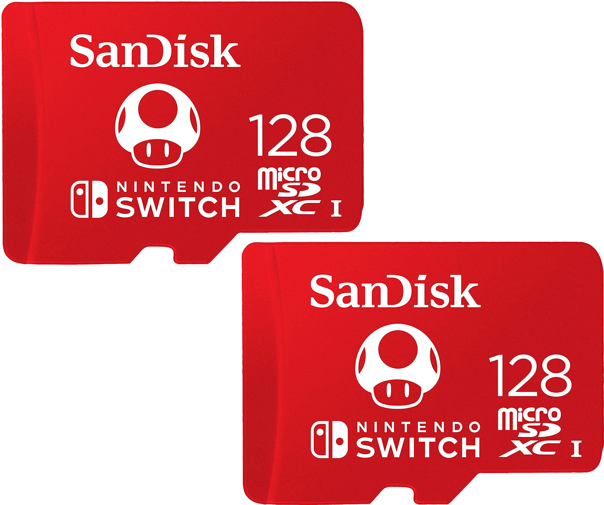  SanDisk 128GB microSDXC-Card, Licensed for Nintendo-Switch -  SDSQXAO-128G-GNCZN : Video Games