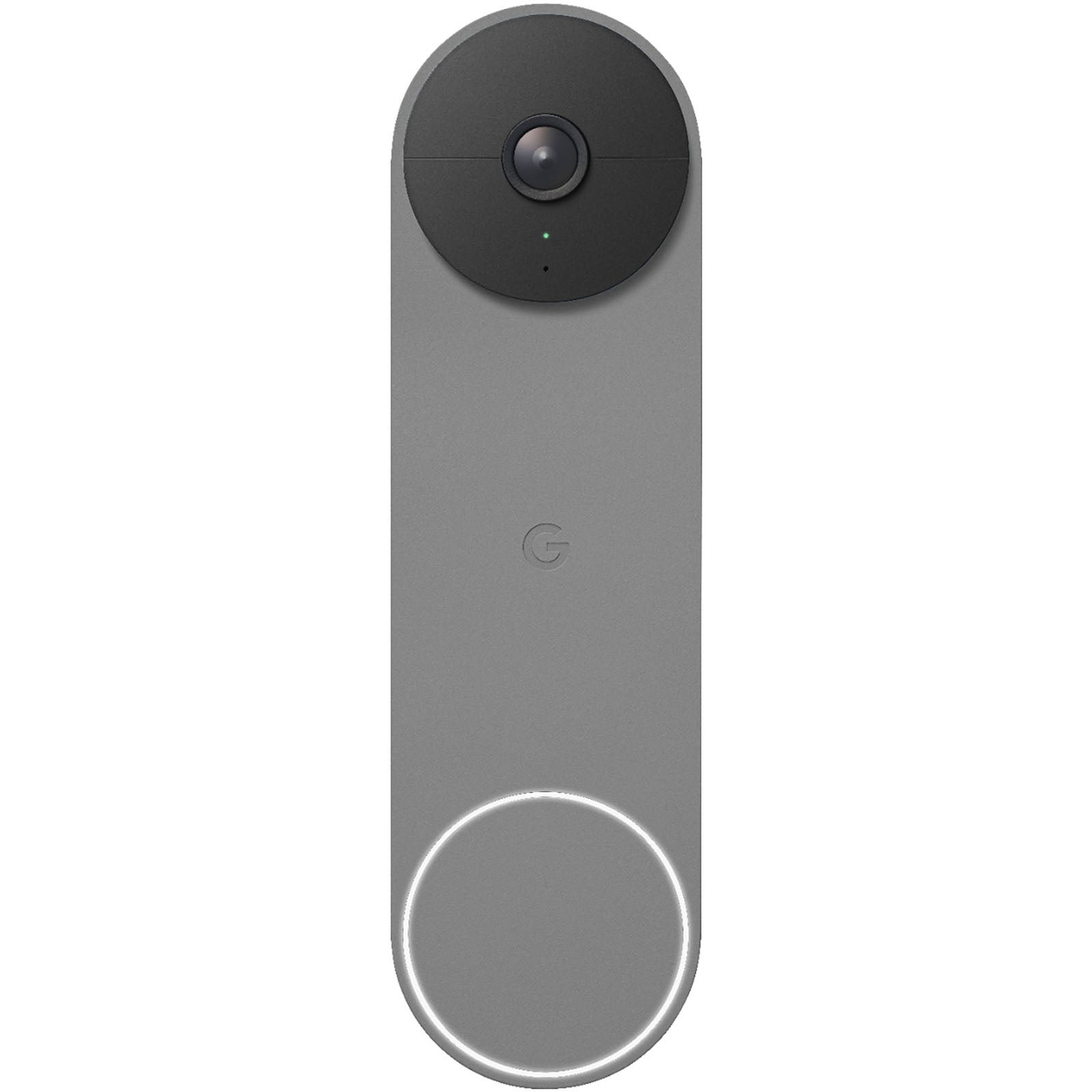 Google Nest Video Doorbell, WiFi, Battery Power with Motion Sensor, 2 Way Audio - Ash - Pro-Distributing
