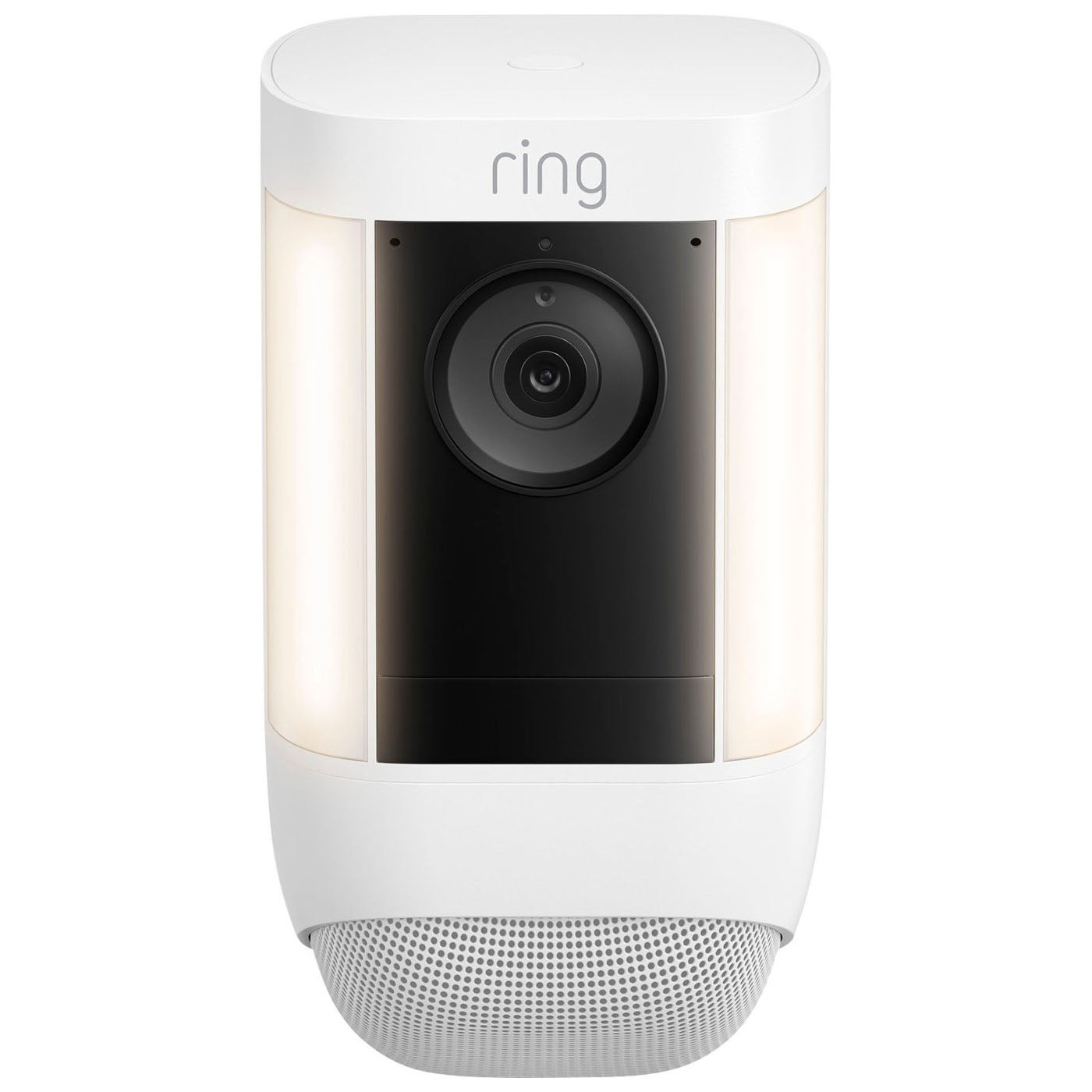 Ring Spotlight Cam Pro Outdoor Wireless 1080p Battery Surveillance Camera - White - Pro-Distributing
