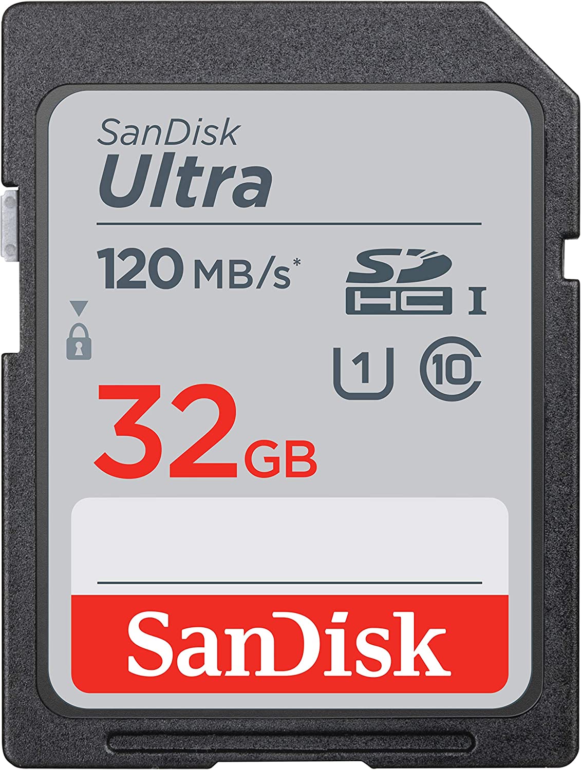 SanDisk 32GB Ultra SDHC UHS-I Memory Card - 120MB/s, C10, U1, Full HD, SD Card - SDSDUN4-032G-GN6IN - Pro-Distributing