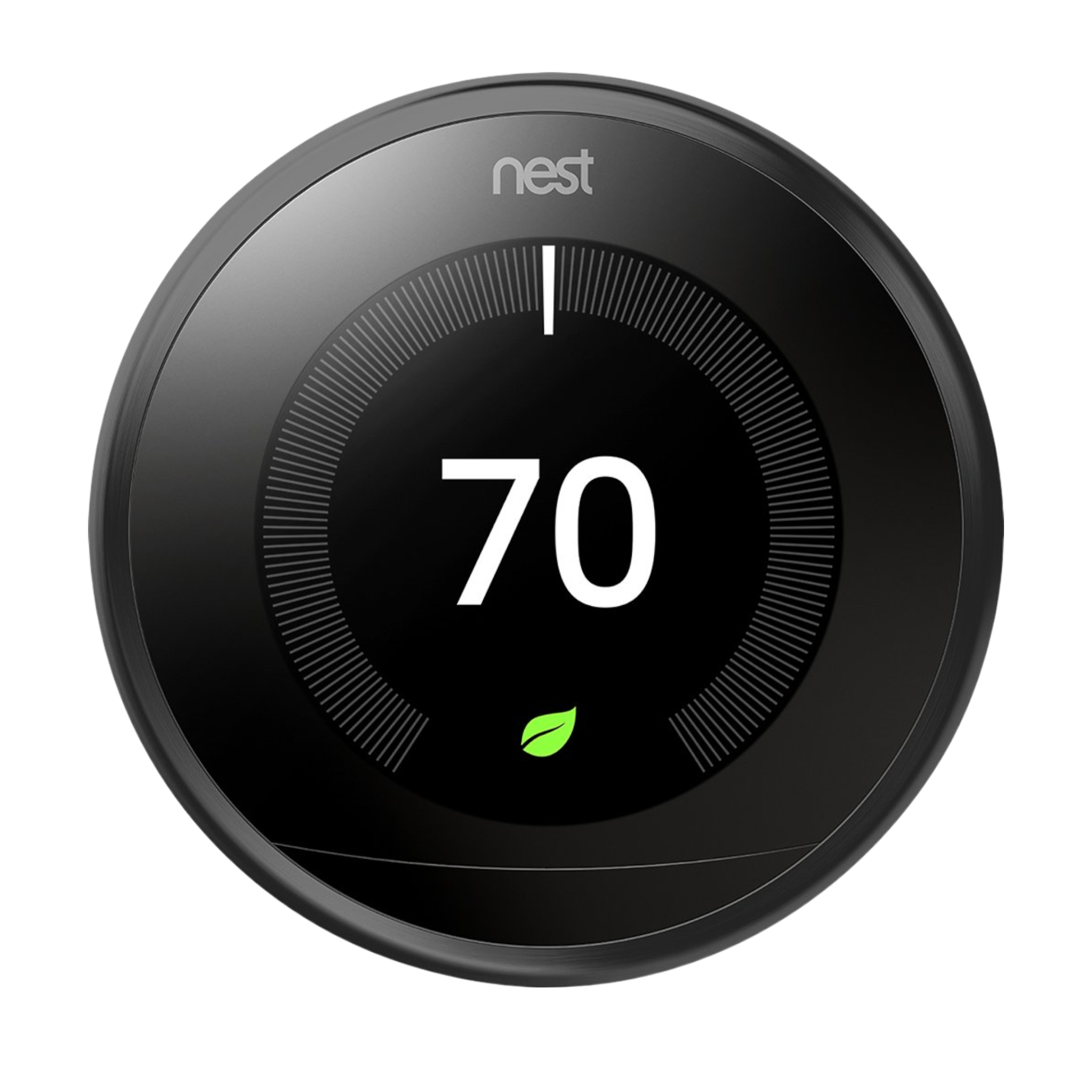 Nest Learning Thermostat 3rd Generation Smart Home with Wifi Remote Control Mirror Black - Pro-Distributing