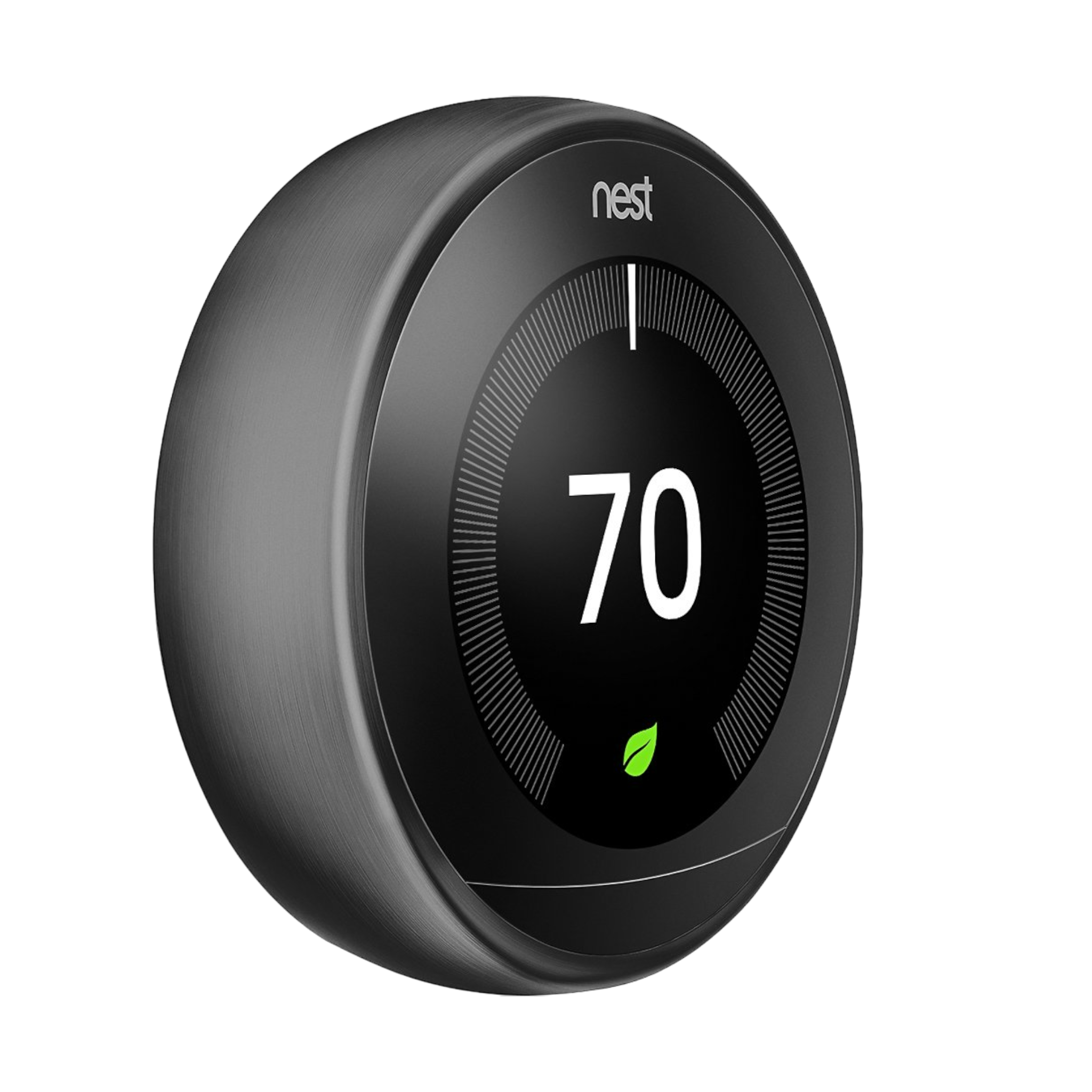 Nest Learning Thermostat 3rd Generation Smart Home with Wifi Remote Control Mirror Black - Pro-Distributing