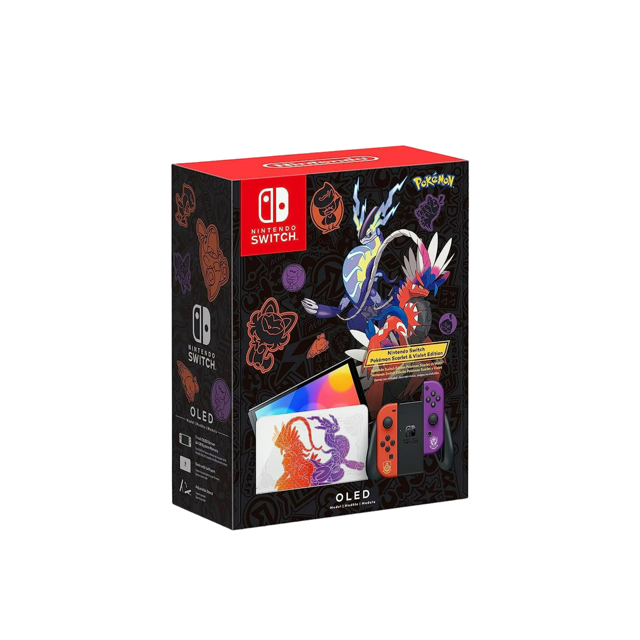 Nintendo Switch OLED Pokémon Scarlet & Violet Edition - Pro-Distributing