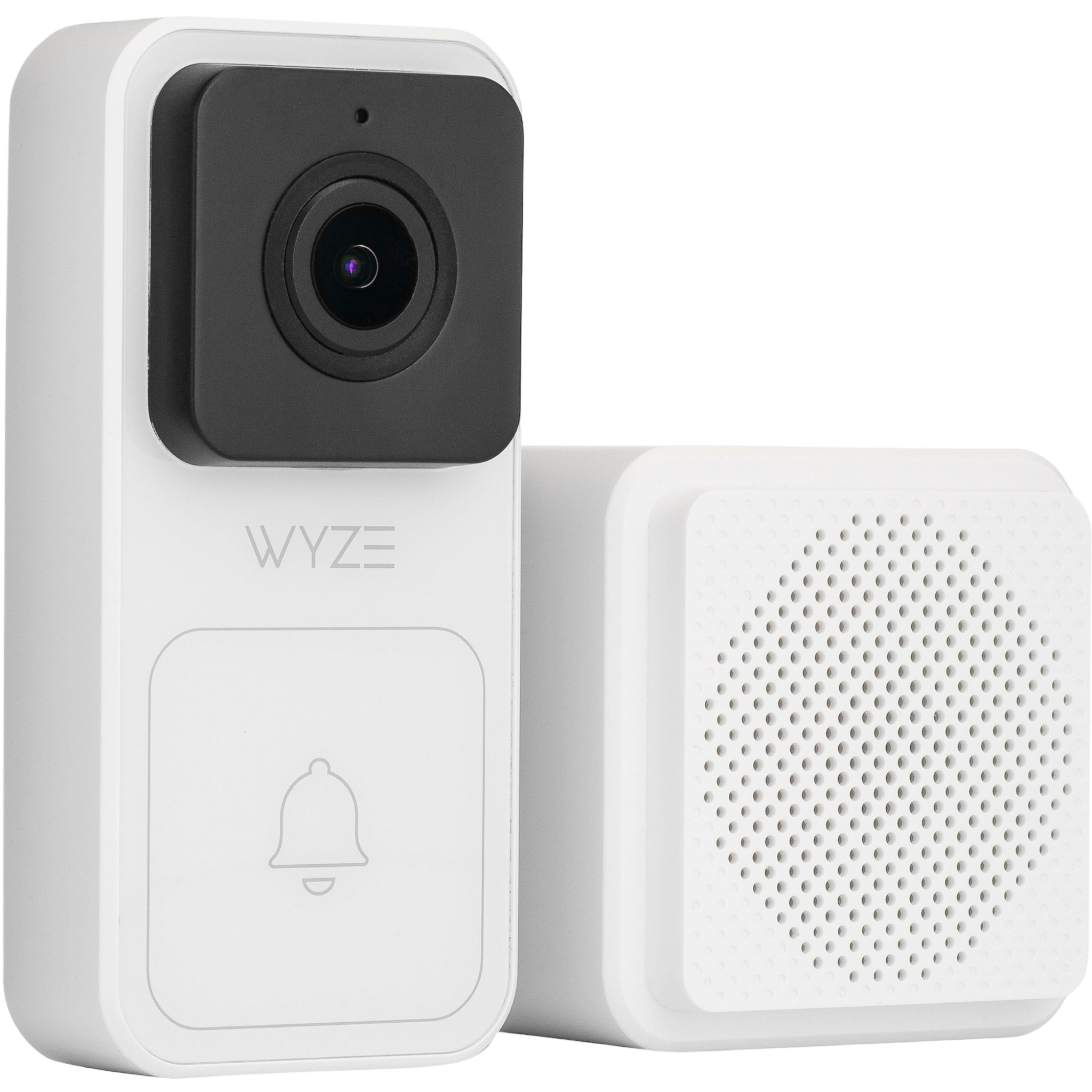 Wyze Video Doorbell Wired 1080p HD Video with 2-Way Audio and Chime - White - Pro-Distributing