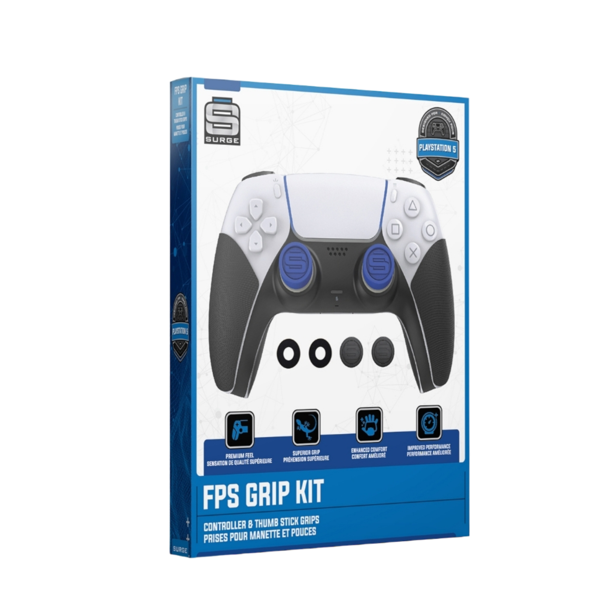 Surge FPS Grip Kit with Precision Aiming Rings - PlayStation 5 - Pro-Distributing