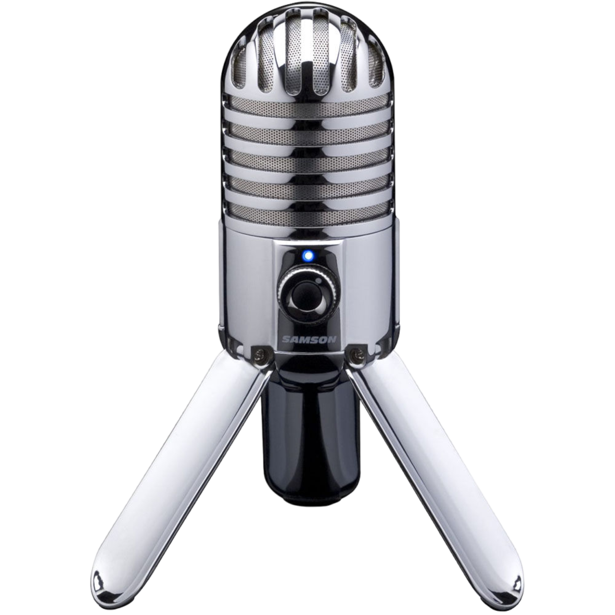 Samson Meteor Mic USB Studio Condenser Microphone - Silver - SAMTR - Pro-Distributing