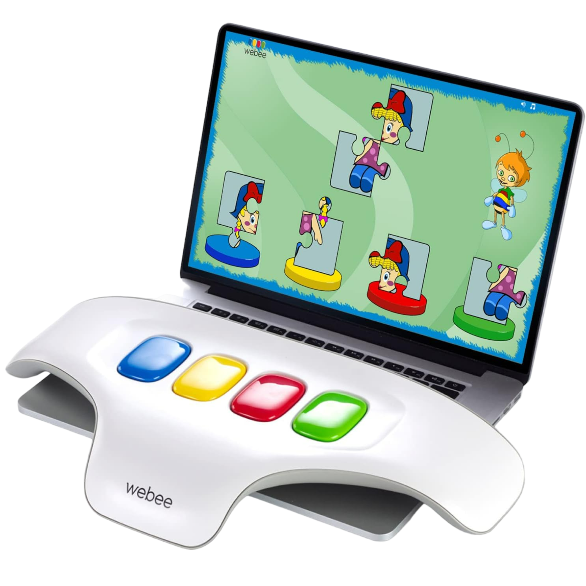 Webee Toddler and Children's Educational Learning Game Console For Ages 2-6 with 27 Games Included - Pro-Distributing