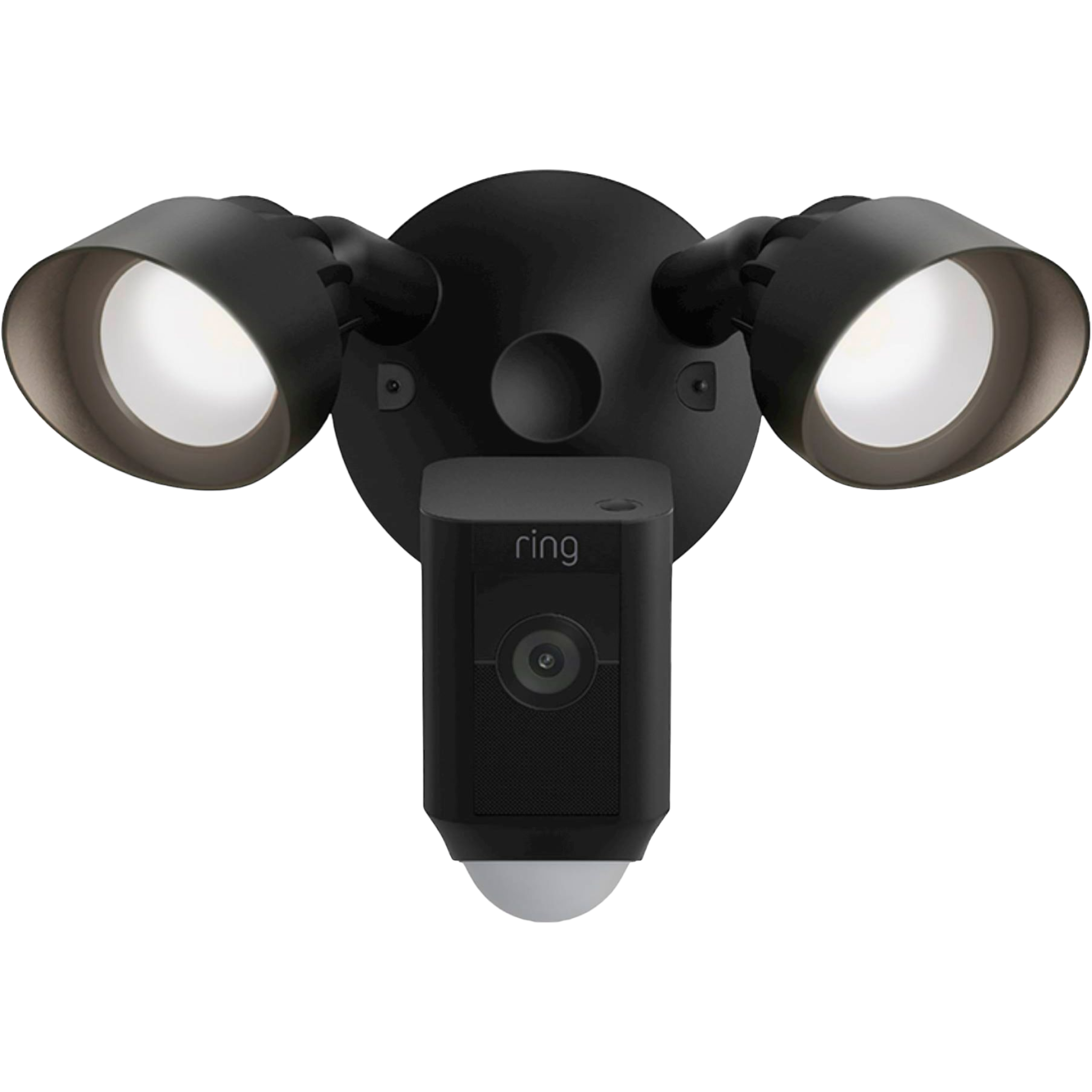 Ring Floodlight Cam Wired Plus 1080p Outdoor Wi-Fi Camera with Color Night Vision - Black - Pro-Distributing