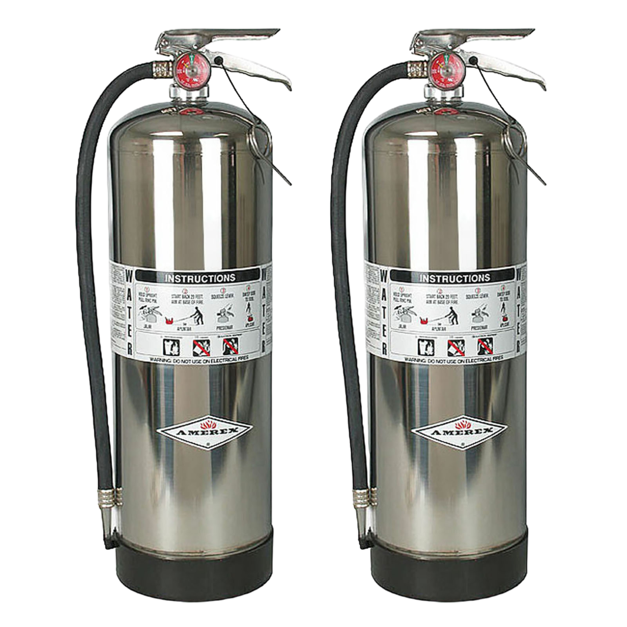 Amerex 240, 2.5 Gallon Water Class A Fire Extinguisher (2 PACK) - Pro-Distributing