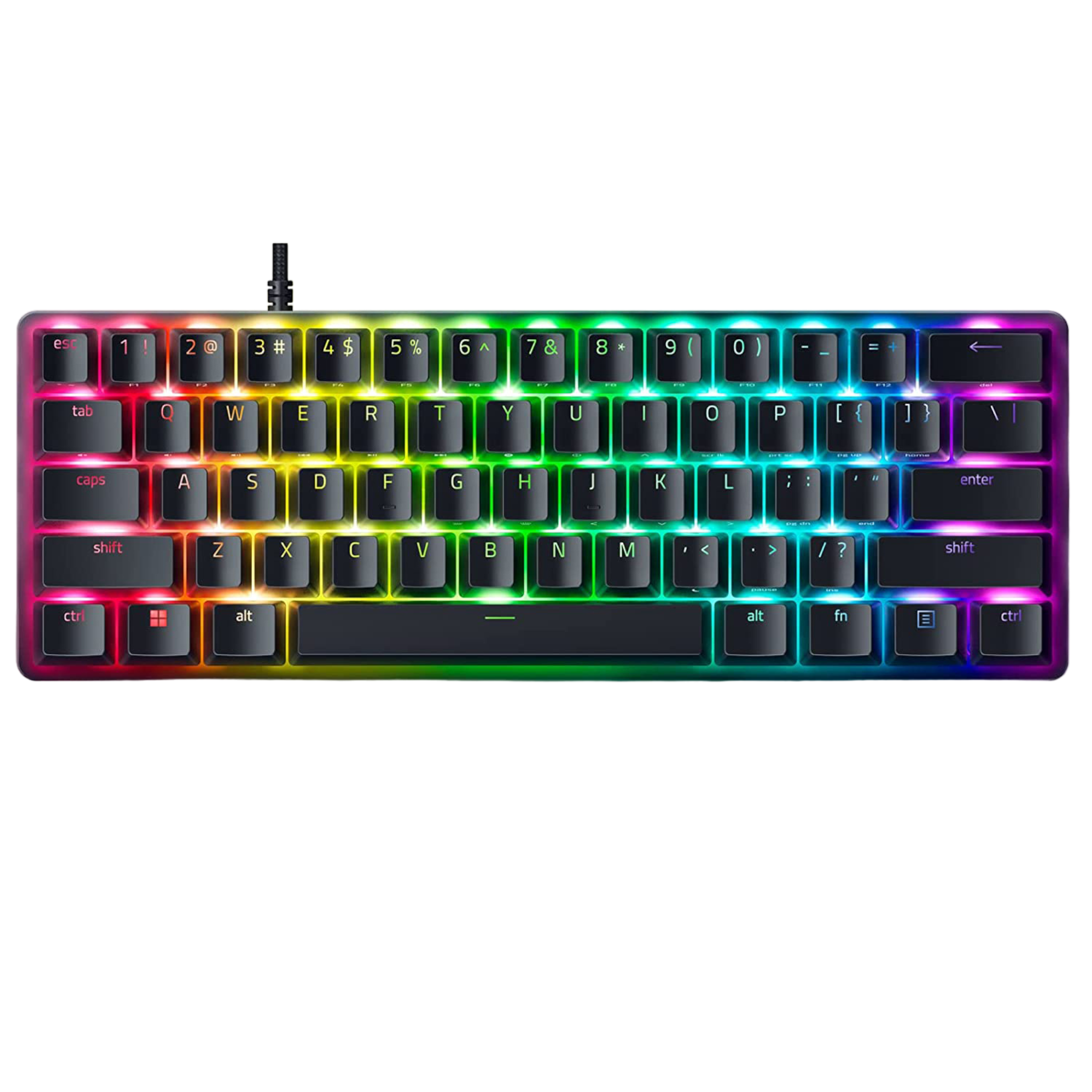 Razer Huntsman Mini Gaming Keyboard with Optical Switches, Chroma RGB Lighting - Black - Pro-Distributing