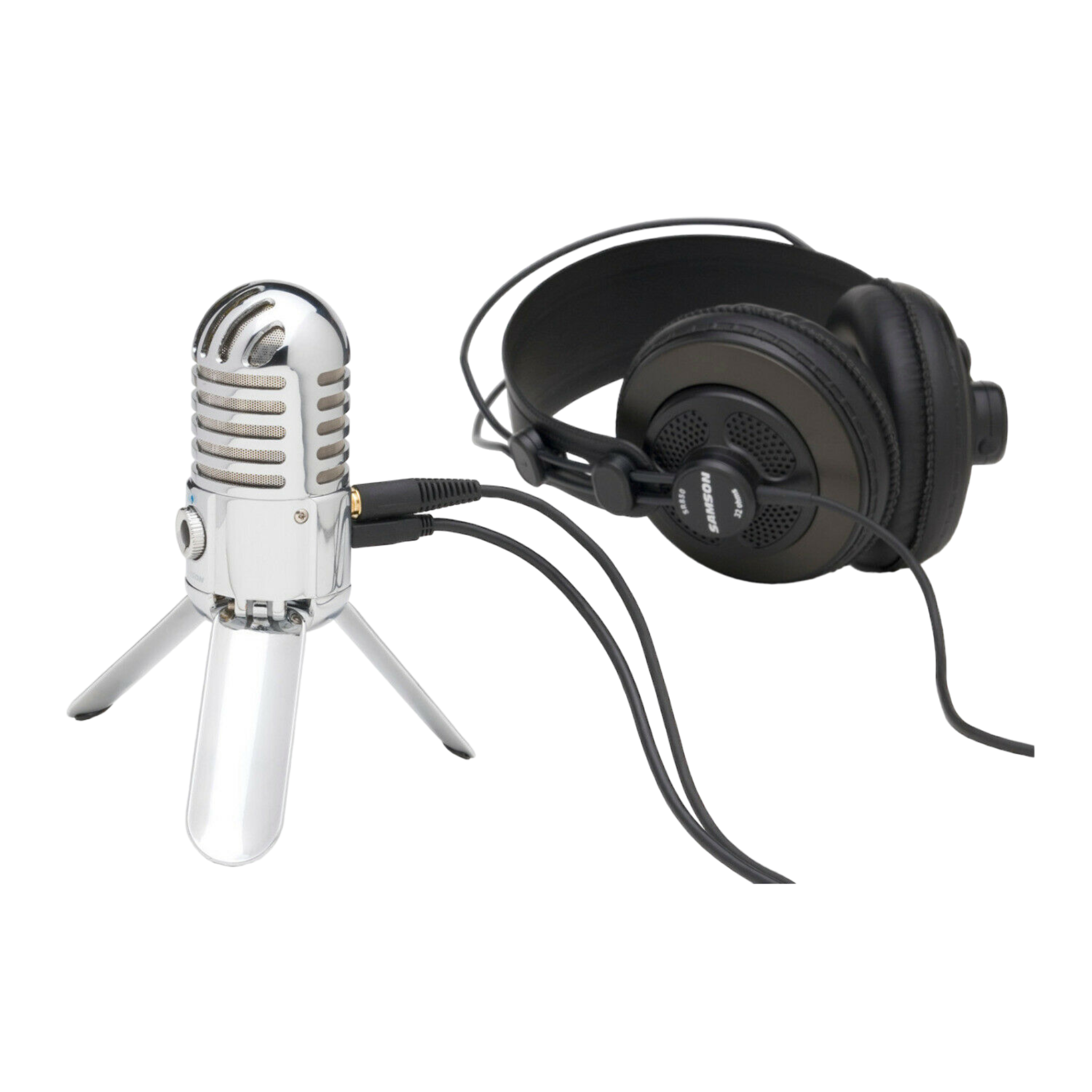 Samson Meteor Mic USB Studio Condenser Microphone - Silver - SAMTR - Pro-Distributing