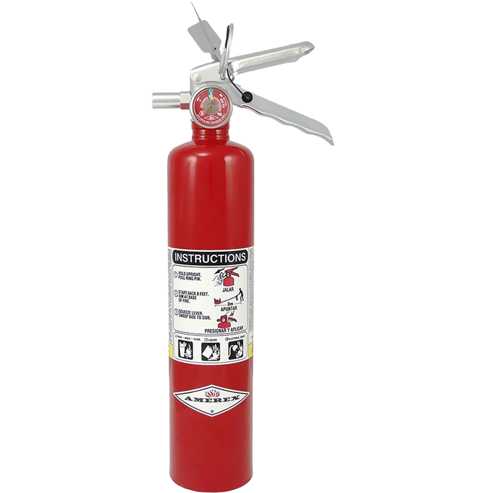 Amerex Dry Chemical Fire Extinguisher - B417T - 2.5 Pounds - Pro-Distributing