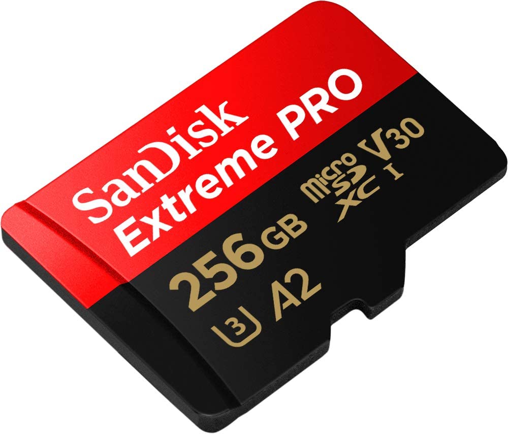 SanDisk Extreme Pro Micro SDXC UHS-I U3 A2 V30 Memory Card (256GB) SDSQXCZ-256G-GN6MA freeshipping - Pro-Distributing