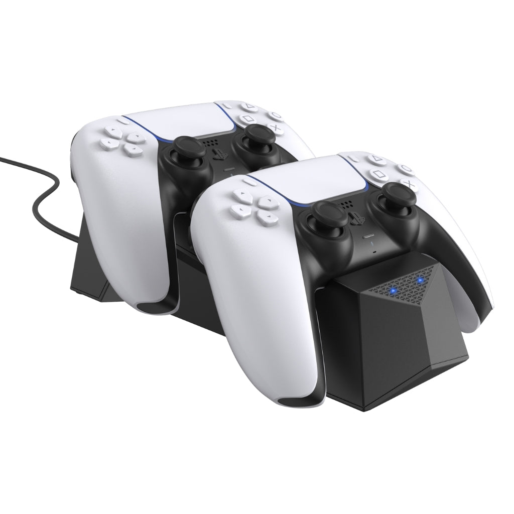 Sony PlayStation 5 DualSense Wireless Controller with Dual Charging Dock Station Bundle - Cosmic Red - Pro-Distributing