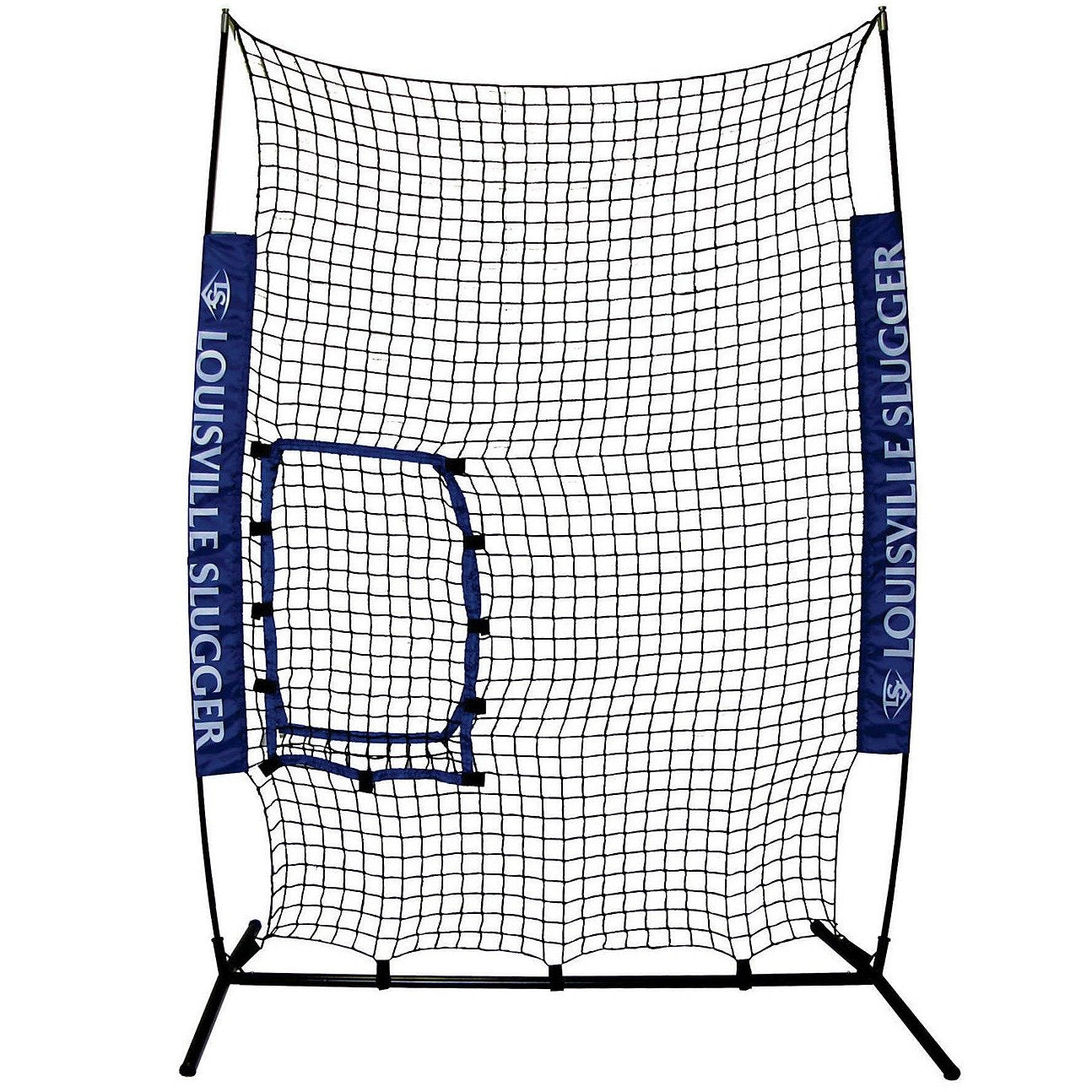 Louisville Slugger UPM 55 Blue Flame Pro Pitching Machine, Flex Protective Screen, Ball Caddy and Heater Sports 12-Pack Weighted Pitching Machine Baseballs Bundle - Pro-Distributing