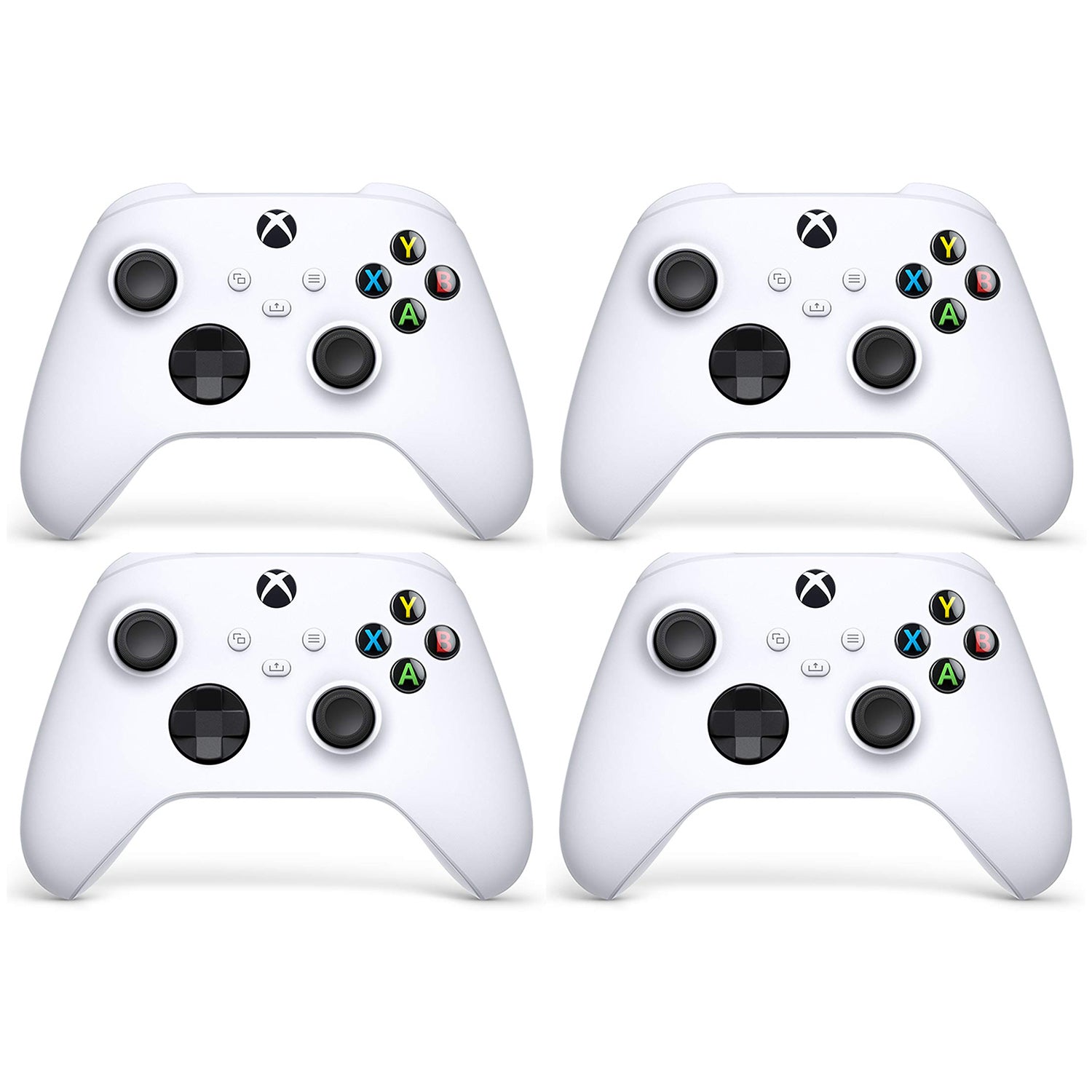 4 Pack Microsoft Xbox Bluetooth Wireless Controller For Series X/S - Robot White - Pro-Distributing