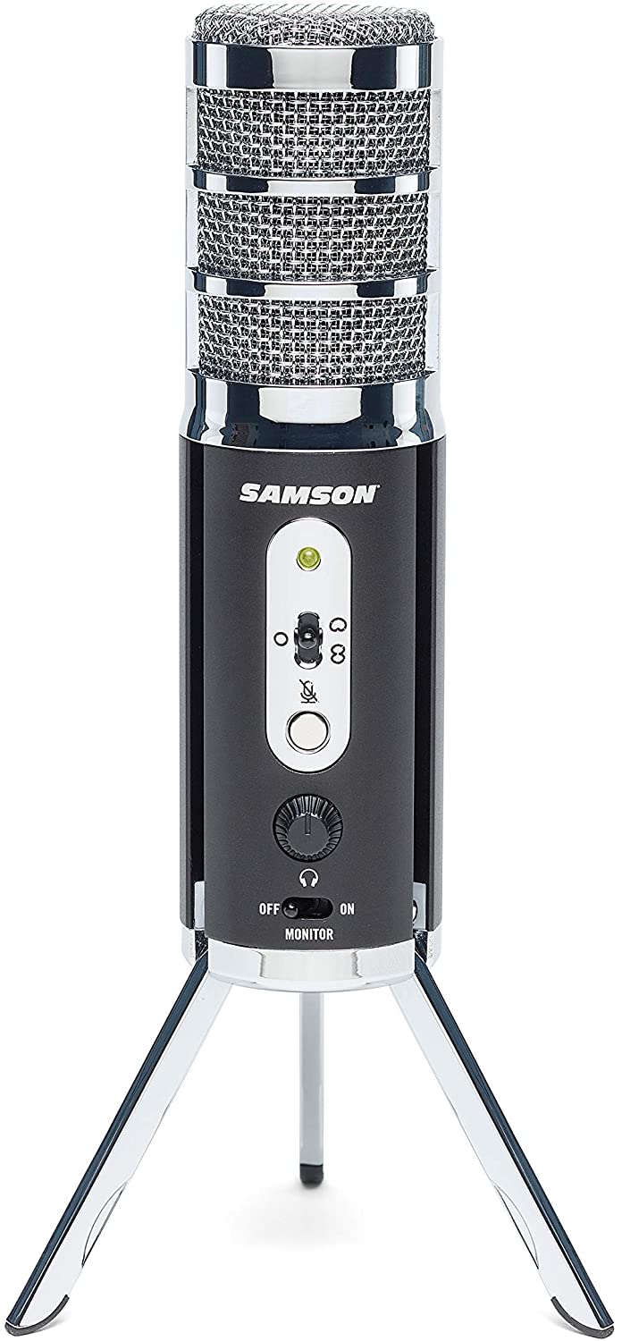 Samson Satellite Broadcast Microphone SR850 Semi Open-Back Headphones Bundle - Pro-Distributing