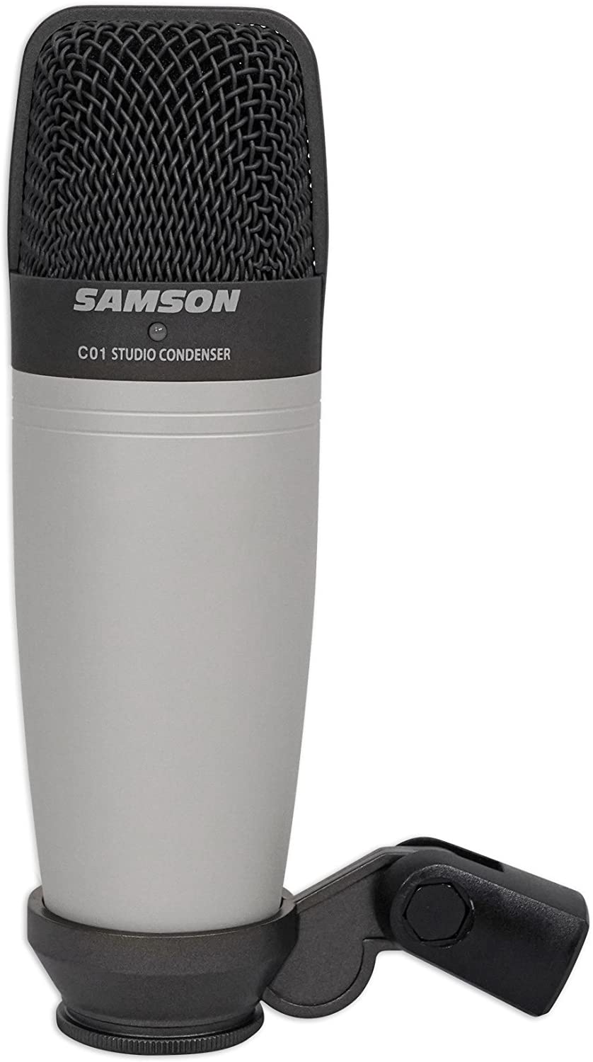 Samson C01 Large-Diaphragm Cardioid Studio Condenser Microphone - Pro-Distributing