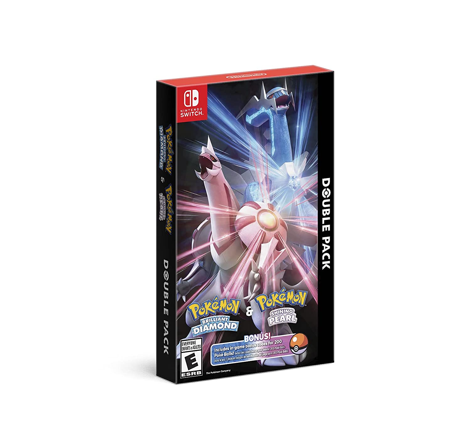 Nintendo Switch Lite Console Yellow with Pokemon Brilliant Diamond & Shining Pearl, Protective Case, Screen Protector and Screen Cleaning Cloth Bundle - Pro-Distributing