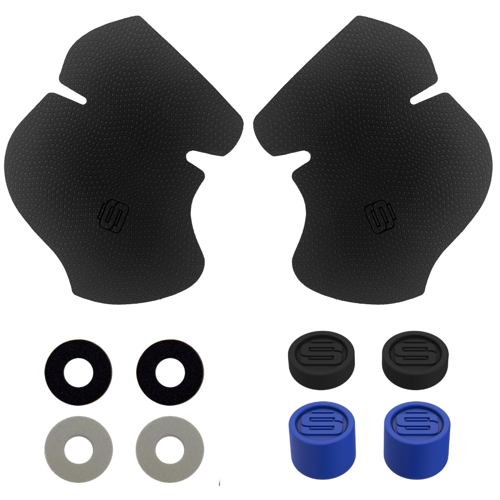 Sony Playstation 5 Disc Version Console with Extra Blue Controller, Black PULSE 3D Headset and Surge FPS Grip Kit With Precision Aiming Rings Bundle - Pro-Distributing
