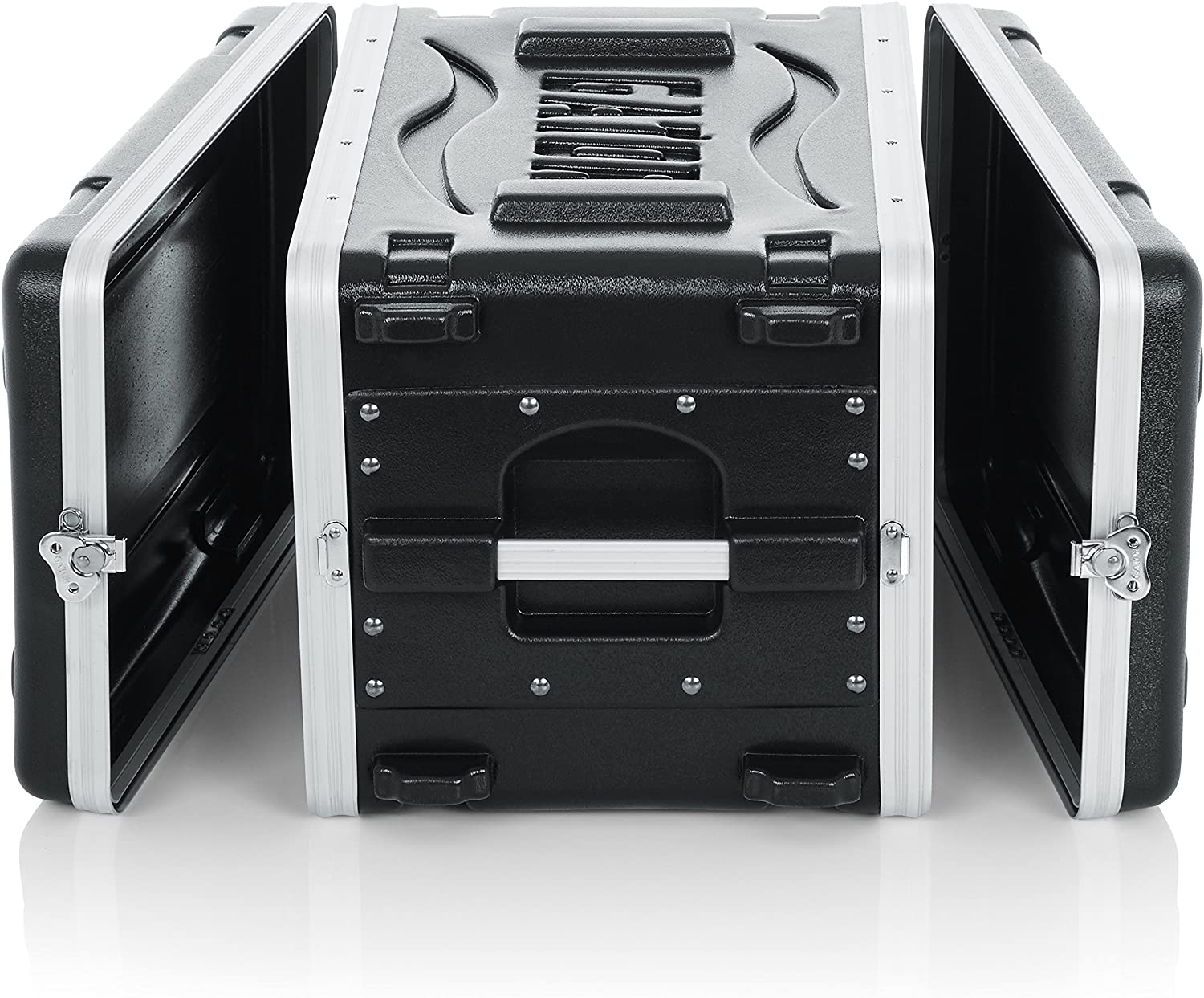 Gator Cases Lightweight Molded 6U Rack Case with Heavy Duty Latches - 6U - GR-6S - Pro-Distributing