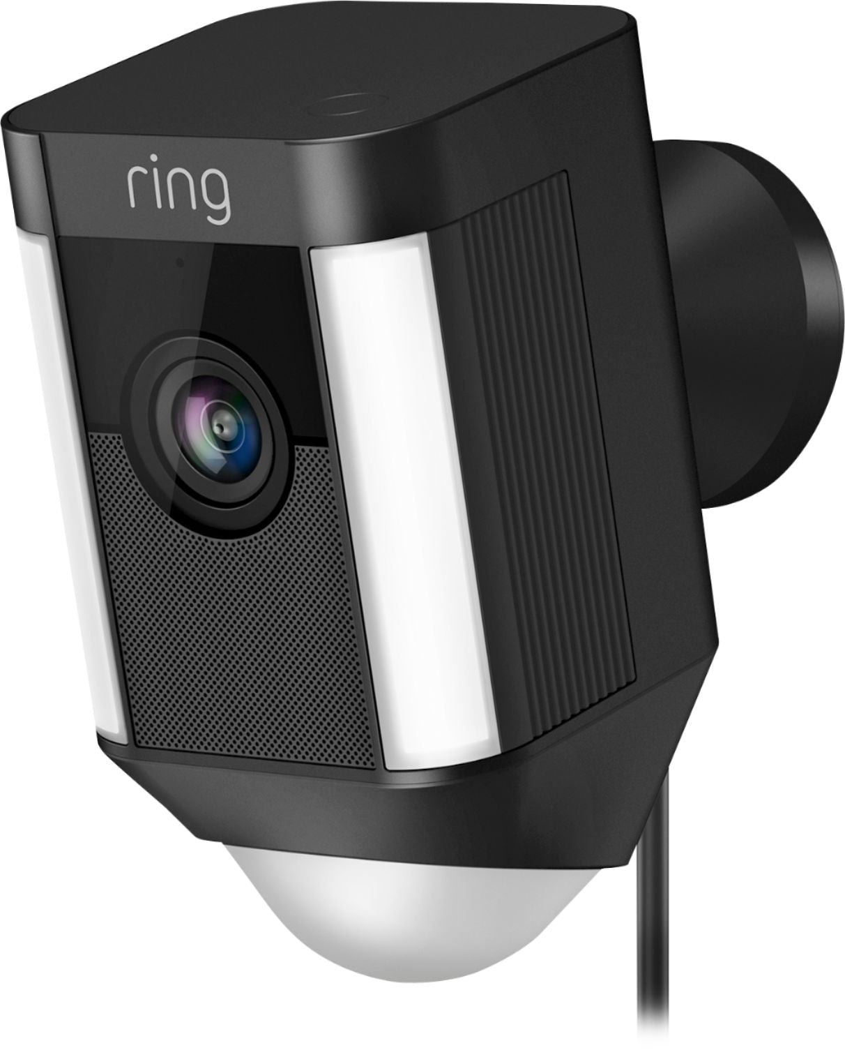 Ring Spotlight Wired Security Camera with Motion Detection & Night Vision Black - Pro-Distributing