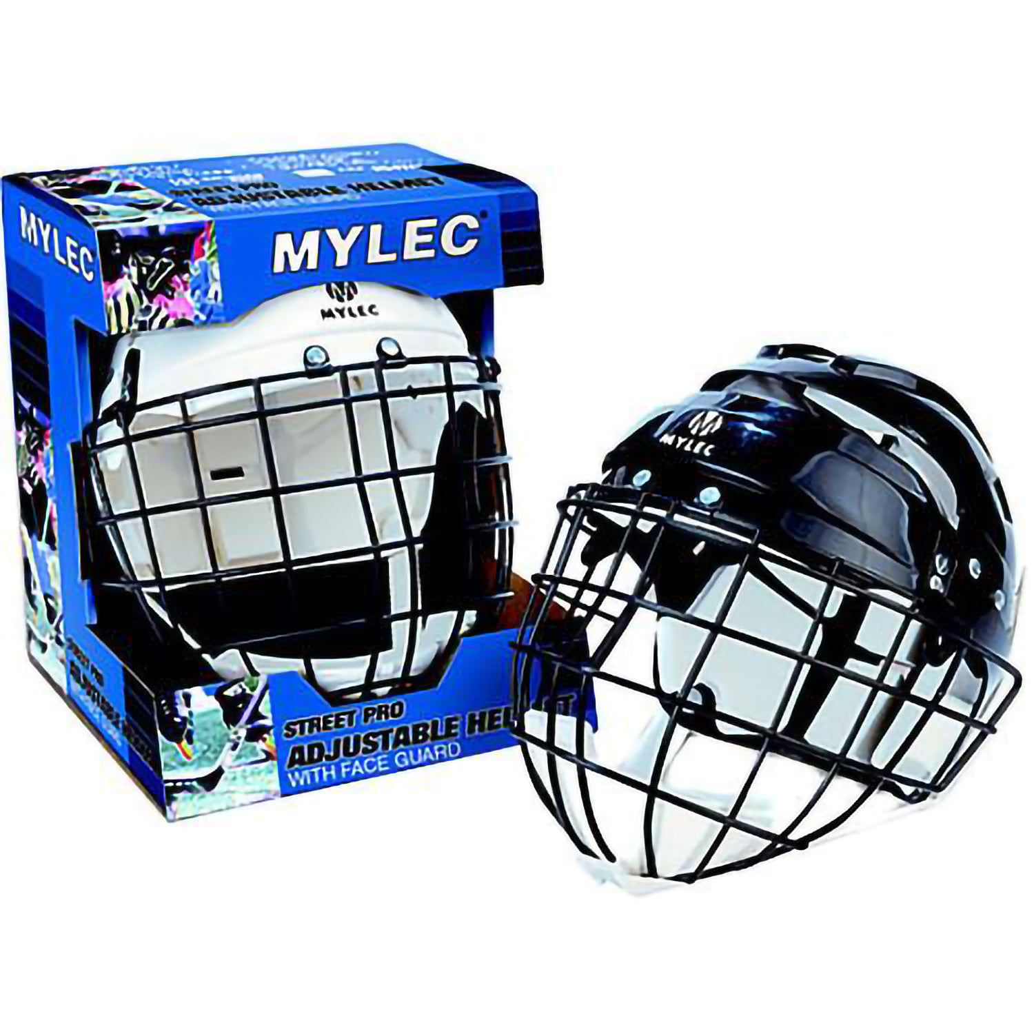 MK1 Hockey Senior Player Helmet with Face Guard Mask - Black - Pro-Distributing