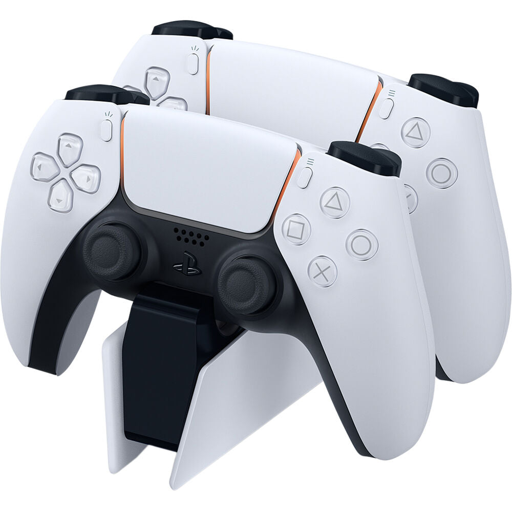 Sony Playstation 5 Digital Edition Console with Extra Pink Controller and DualSense Charging Station Bundle with Cleaning Cloth - Pro-Distributing