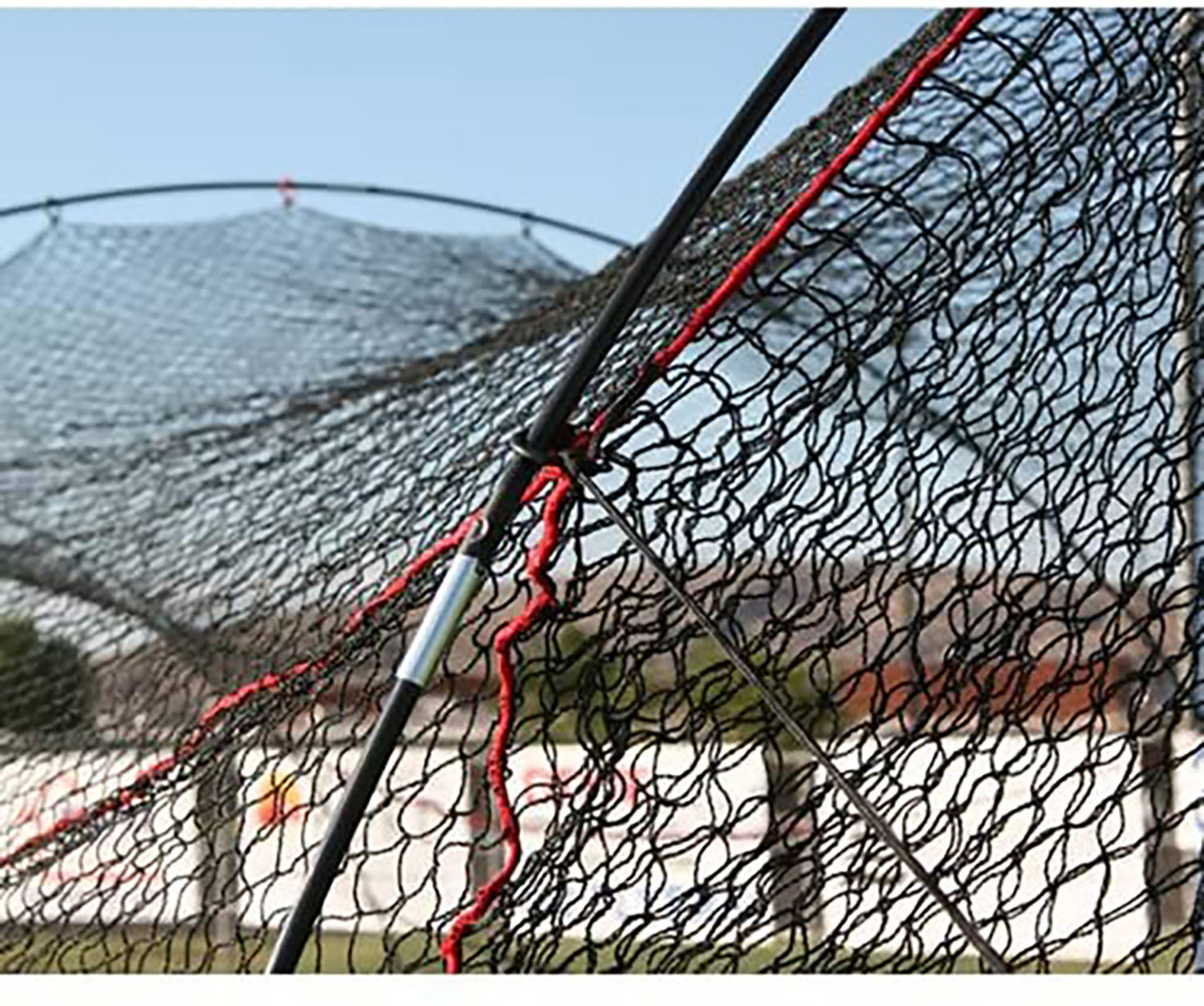 Heater Sports Xtender 30' Baseball and Softball Batting Cage Net and Frame - Pro-Distributing