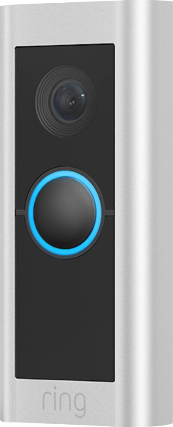 Ring Video Doorbell Pro 2 Smart WiFi Video Doorbell Wired - Satin Nickel - Pro-Distributing