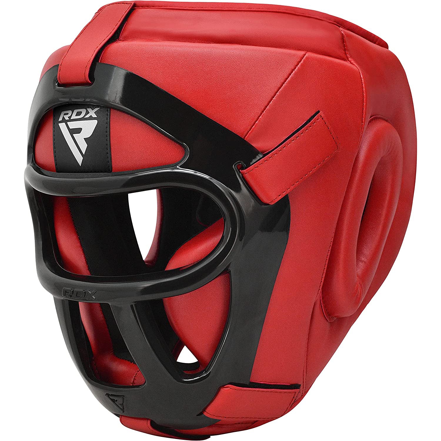 RDX T1 Full Face Protection Headgear for Boxing, MMA, BJJ, Muay Thai, Kickboxing - RED - EXTRA LARGE - Pro-Distributing