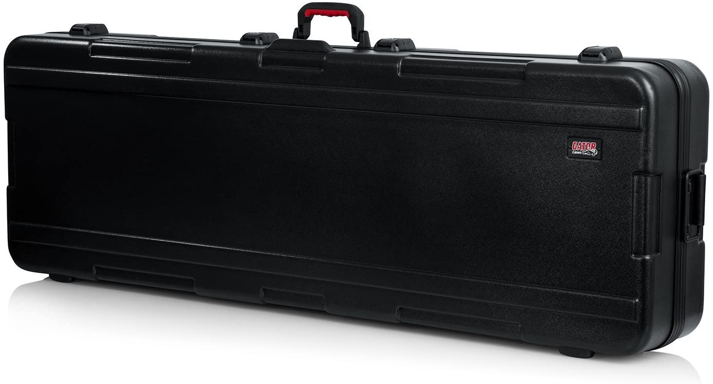 Gator Cases Molded Flight Case for Deep 88-Note Keyboards with TSA Approved Locking Latches and Recessed Wheels - GTSA-KEY88D - Pro-Distributing