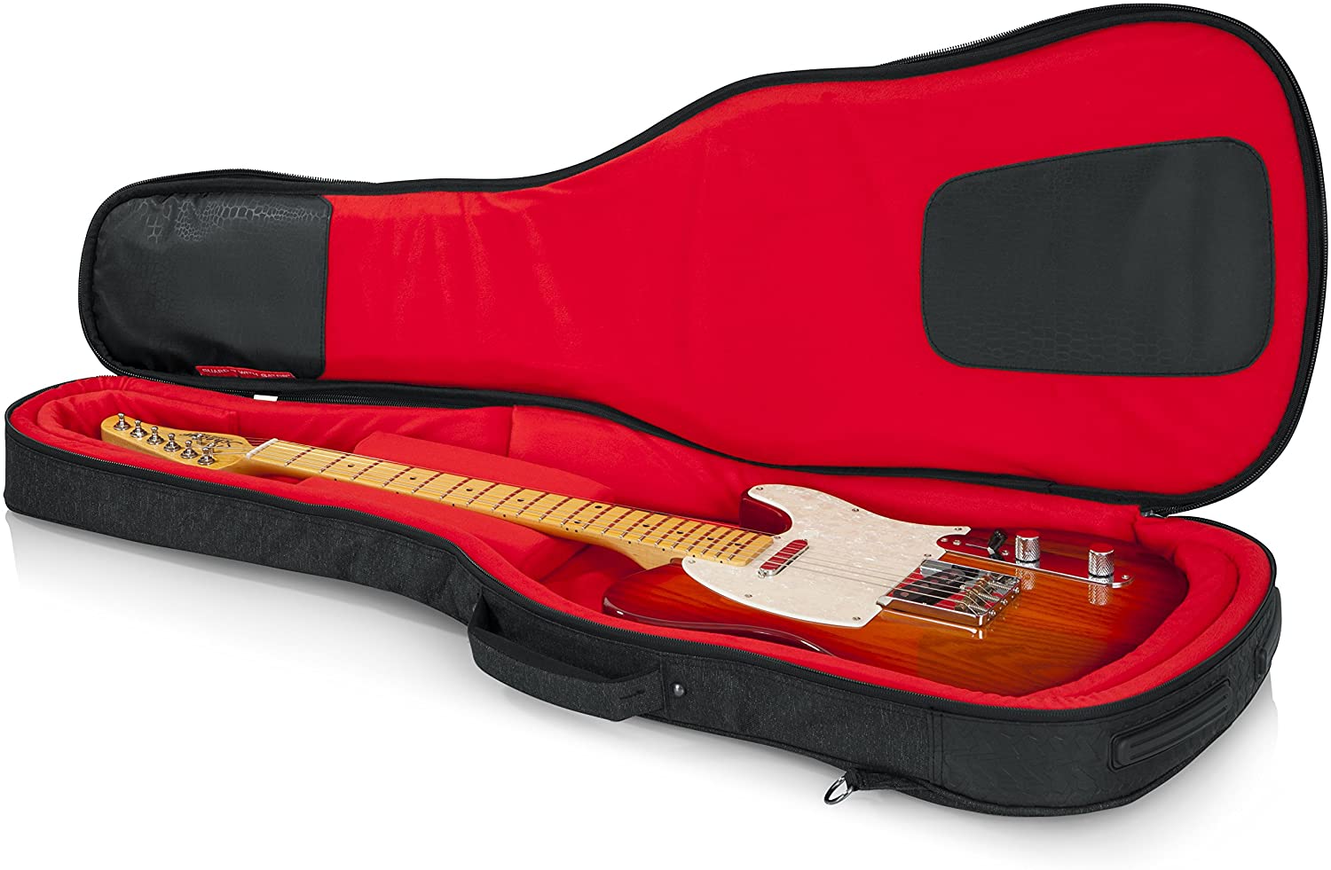 Gator Cases Transit Series Weather Resistant Electric Guitar Bag - Charcoal Black - GT-ELECTRIC-BLK - Pro-Distributing
