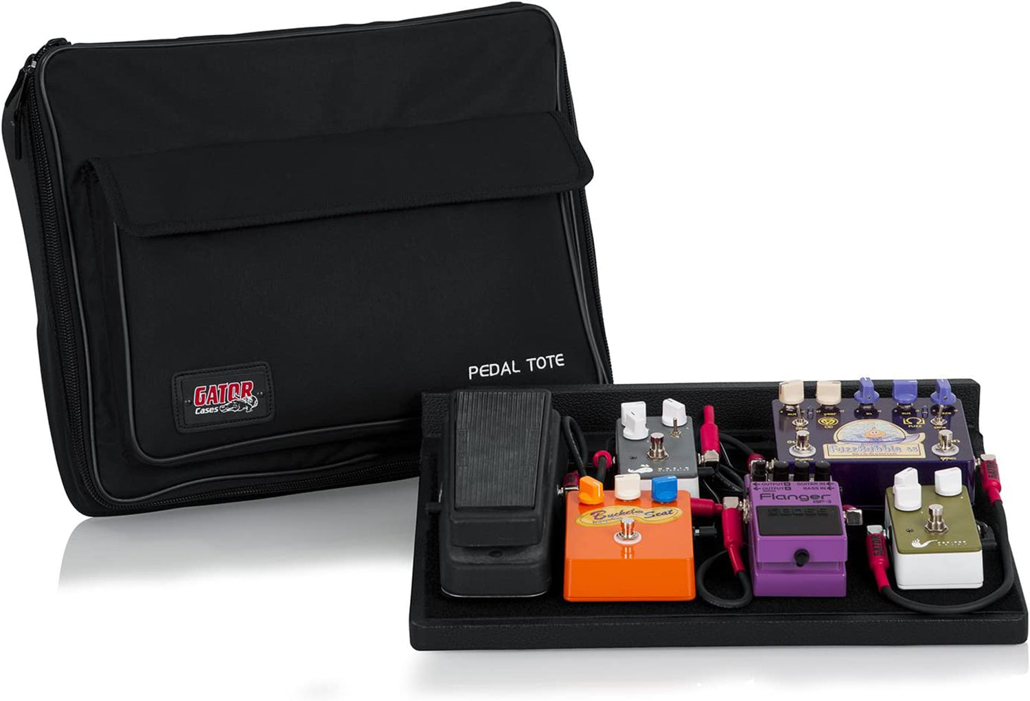 Gator Cases Guitar Effects Pedal Board with Tote Bag and Velcro Surface - Pro-Distributing