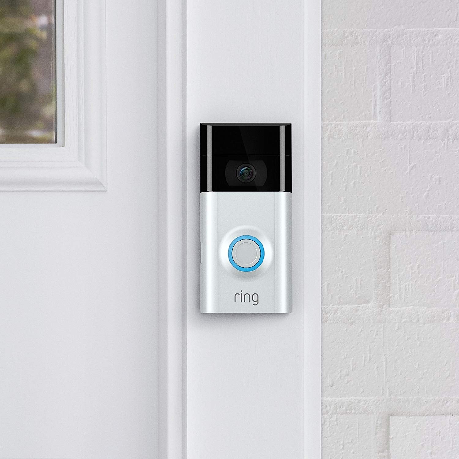 Refurbished Ring Video Doorbell 2 - HD 1080P Wireless Camera with Night Vision & Installation Tools - Pro-Distributing