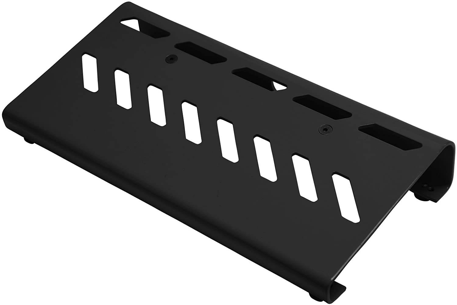 Gator Cases Aluminum Guitar Pedal Board with Carry Bag; Small: 15.75" x 7" - Stealth Black - GPB-LAK-1 - Pro-Distributing