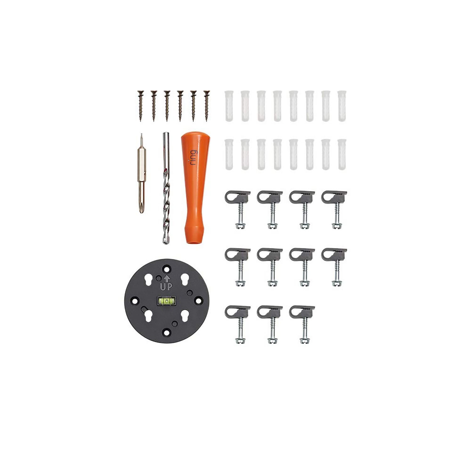 Ring Installation Kit Spare Parts for Spotlight Cam Wired - Black - Pro-Distributing