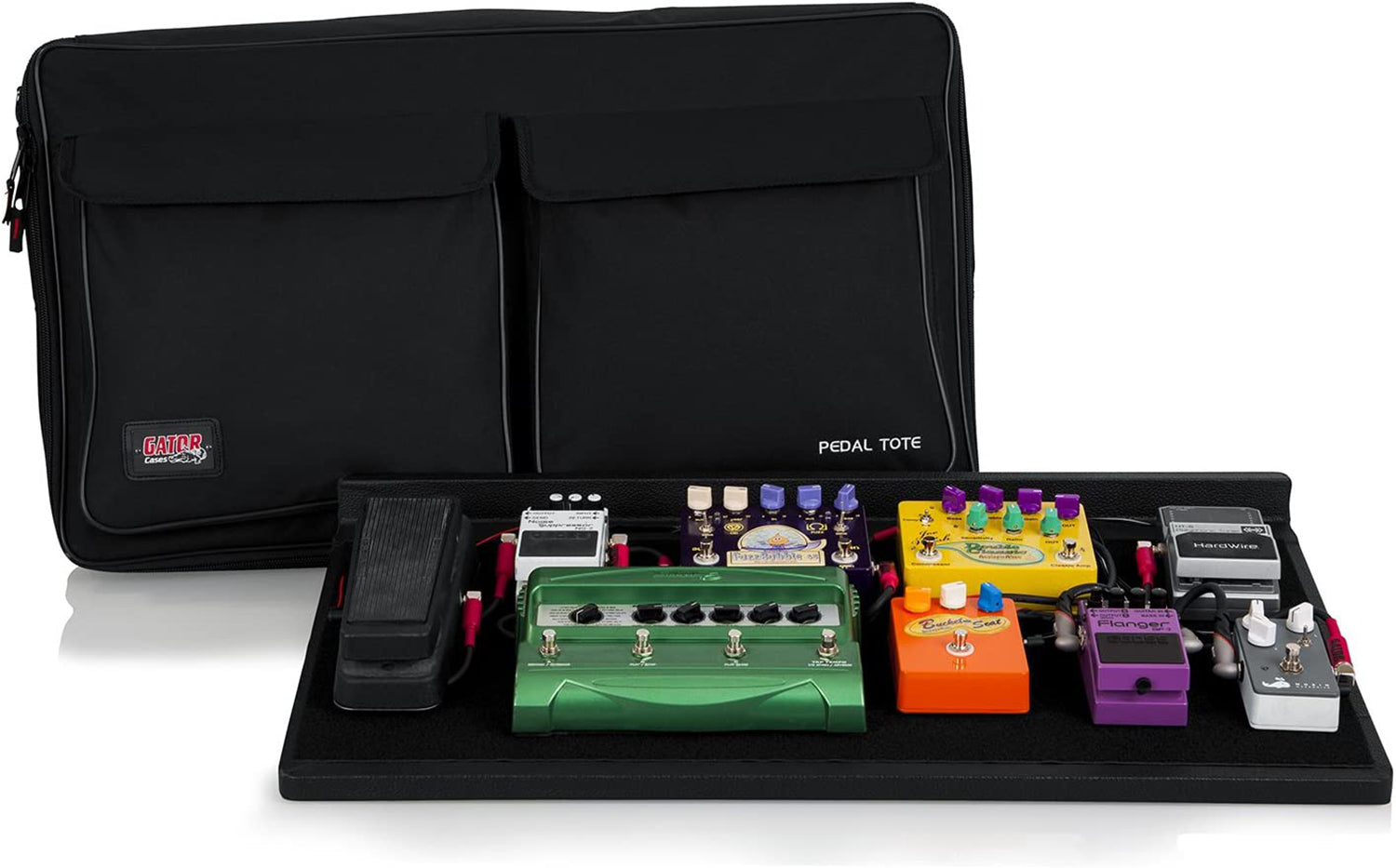 Gator Cases Pro Size Pedal Board with Tote Bag and Velcro Surface - Pro-Distributing