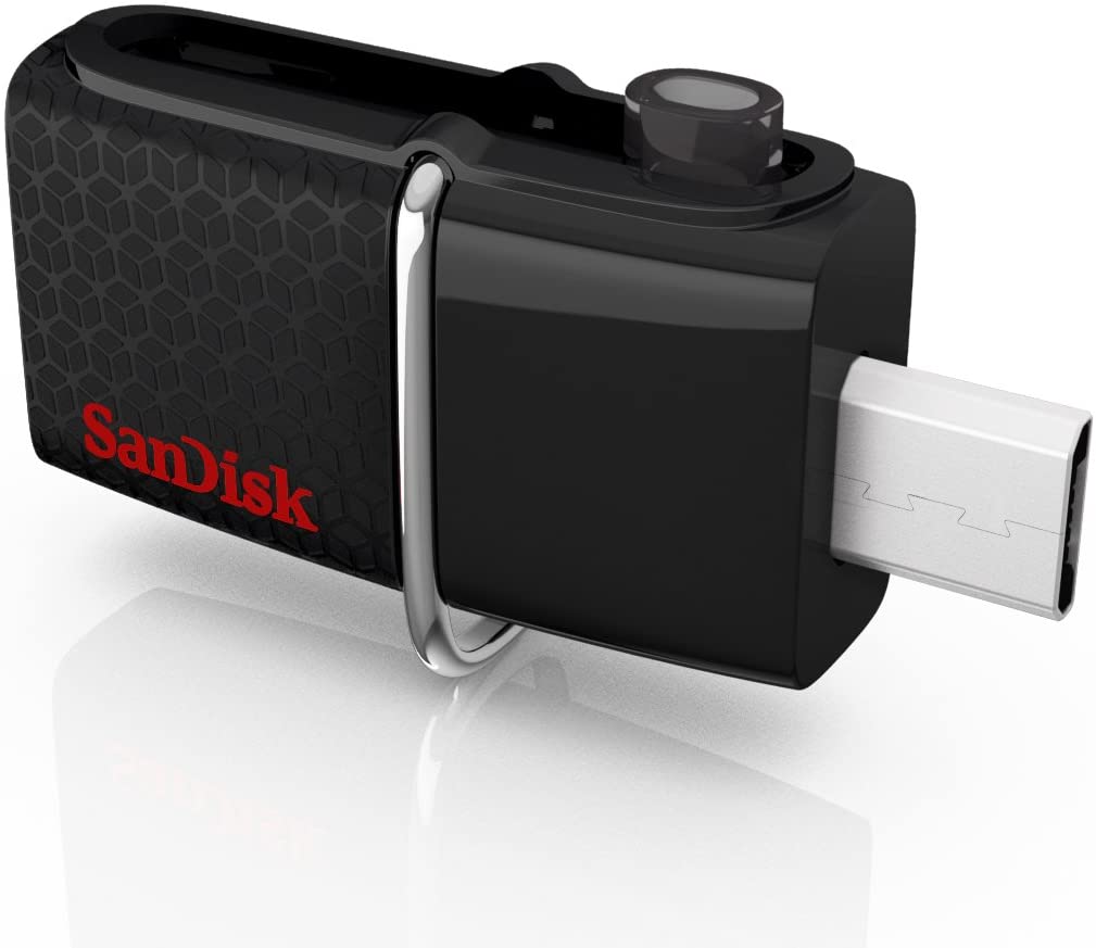 SanDisk Ultra Dual USB Drive 3.0 128GB, Black (SDDD2-128G-GAM46) - Pro-Distributing