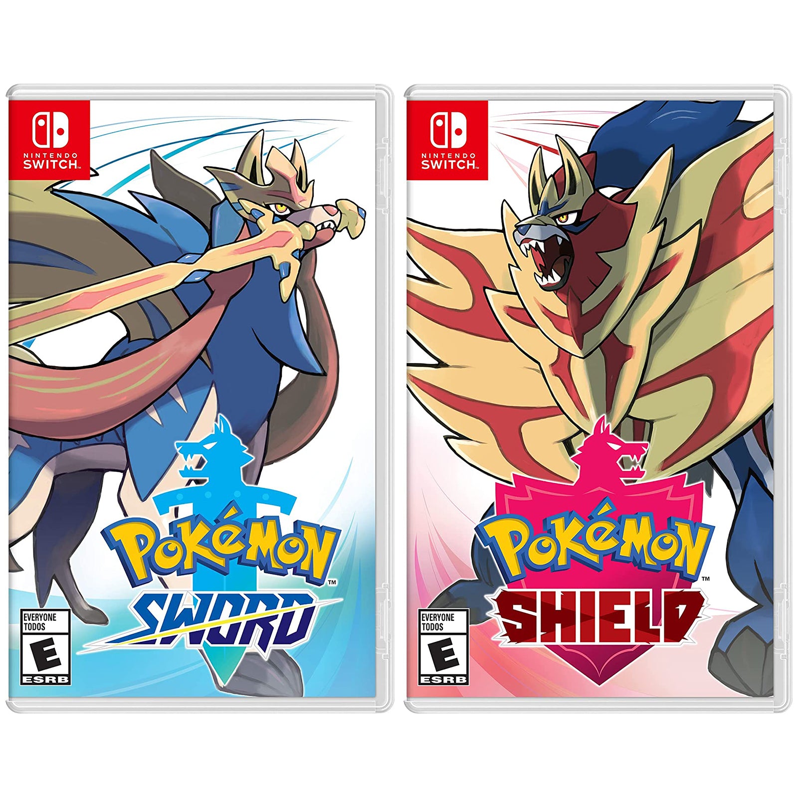 Pokemon Sword + Pokemon Shield - Nintendo Switch - 2 Game Bundle - Pro-Distributing