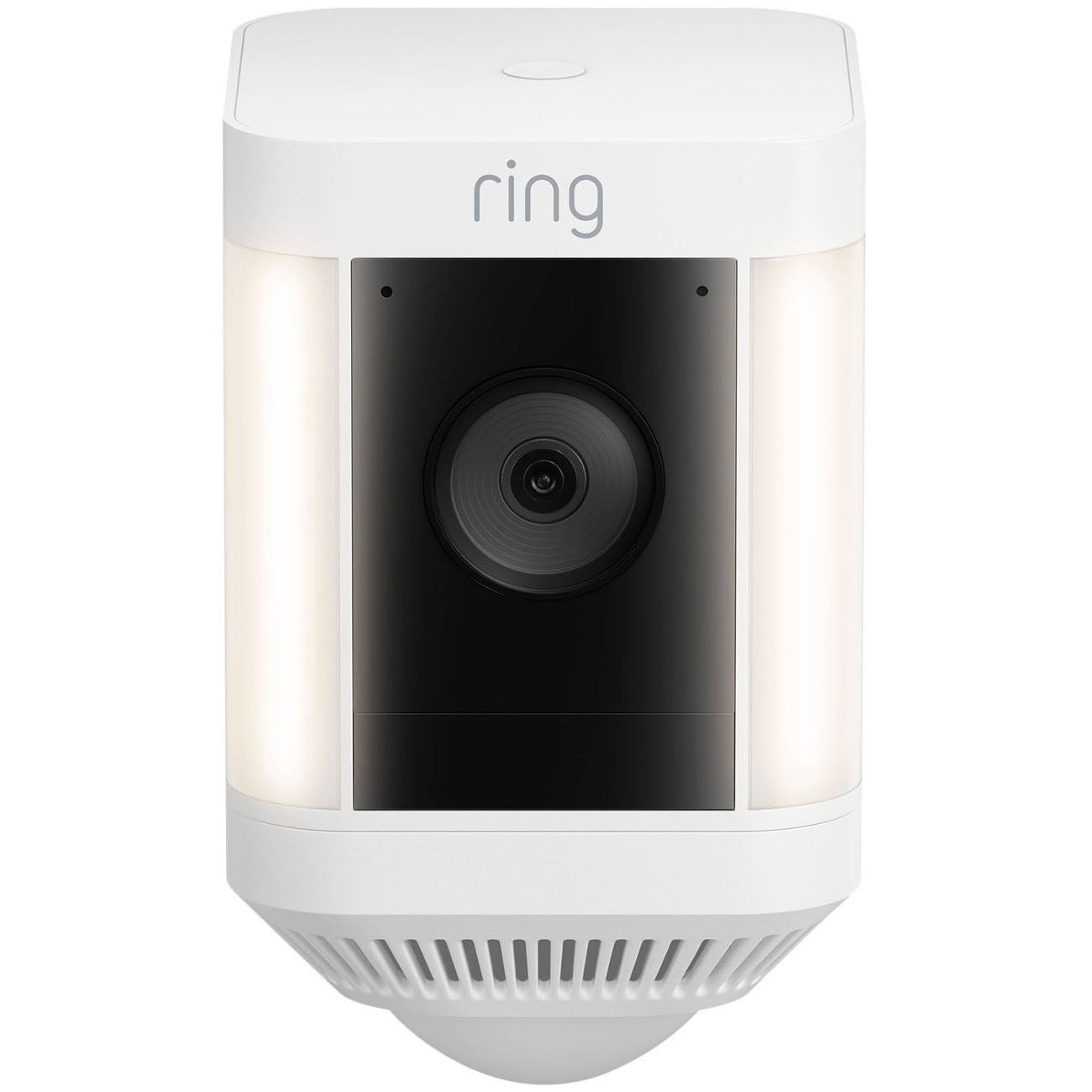 Ring Spotlight Cam Plus Outdoor/Indoor Wireless 1080p Battery Surveillance Camera - White - Pro-Distributing