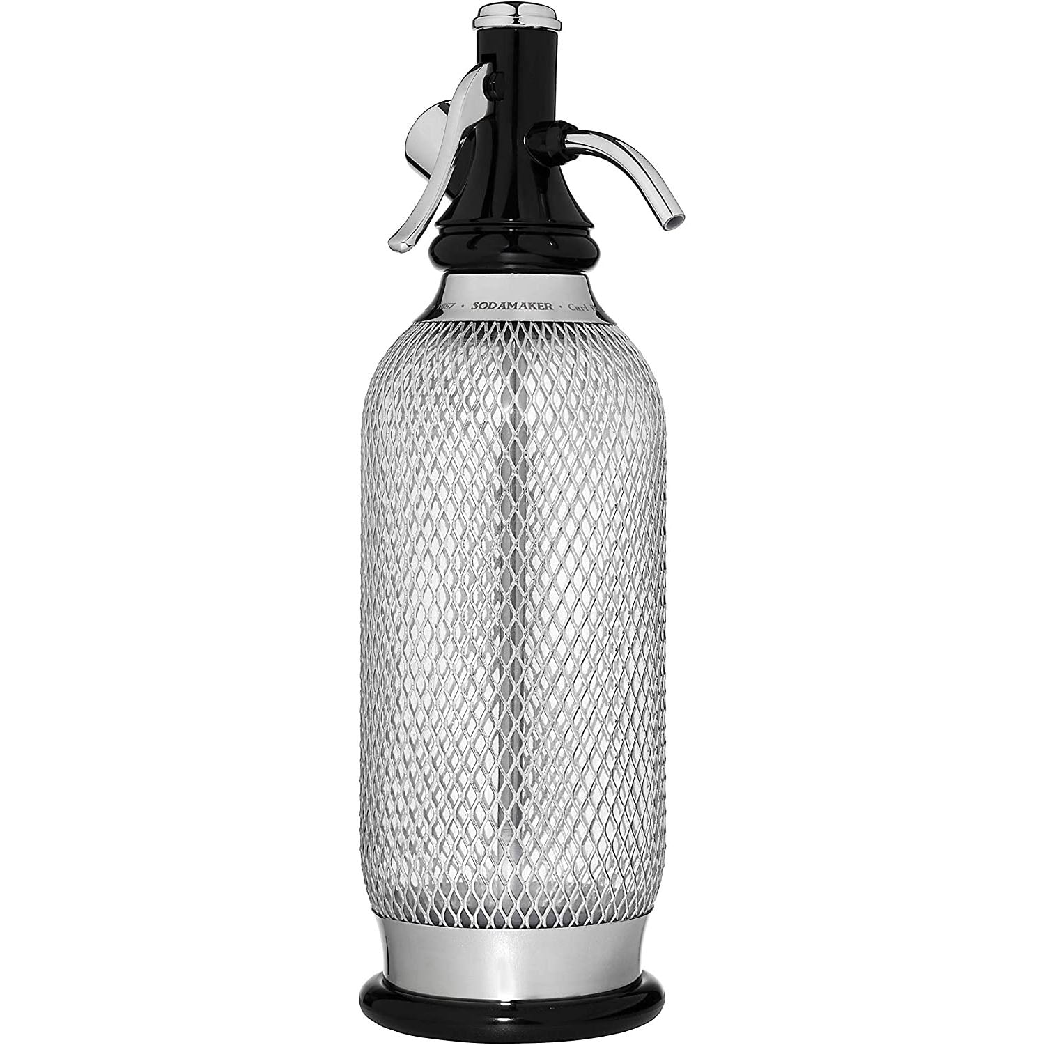 iSi Classic MeshSodamaker for Making Carbonating Beverages, 1 Quart, Stainless Steel - Pro-Distributing